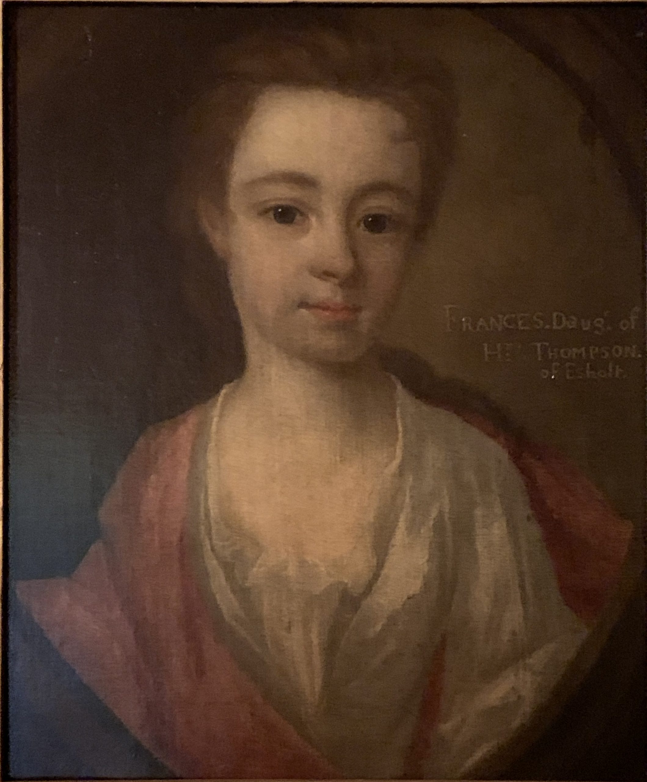 An Unknown Young Girl, possibly Elizabeth Ord, later Lady Blackett