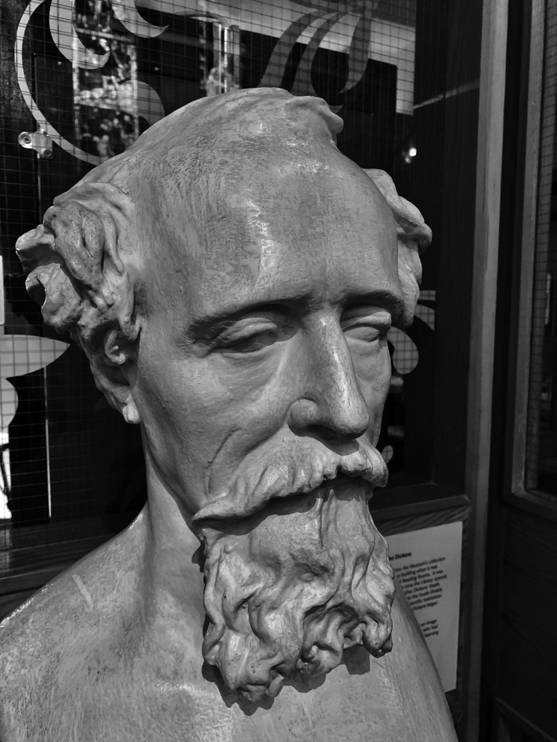 Bust of Charles Dickens