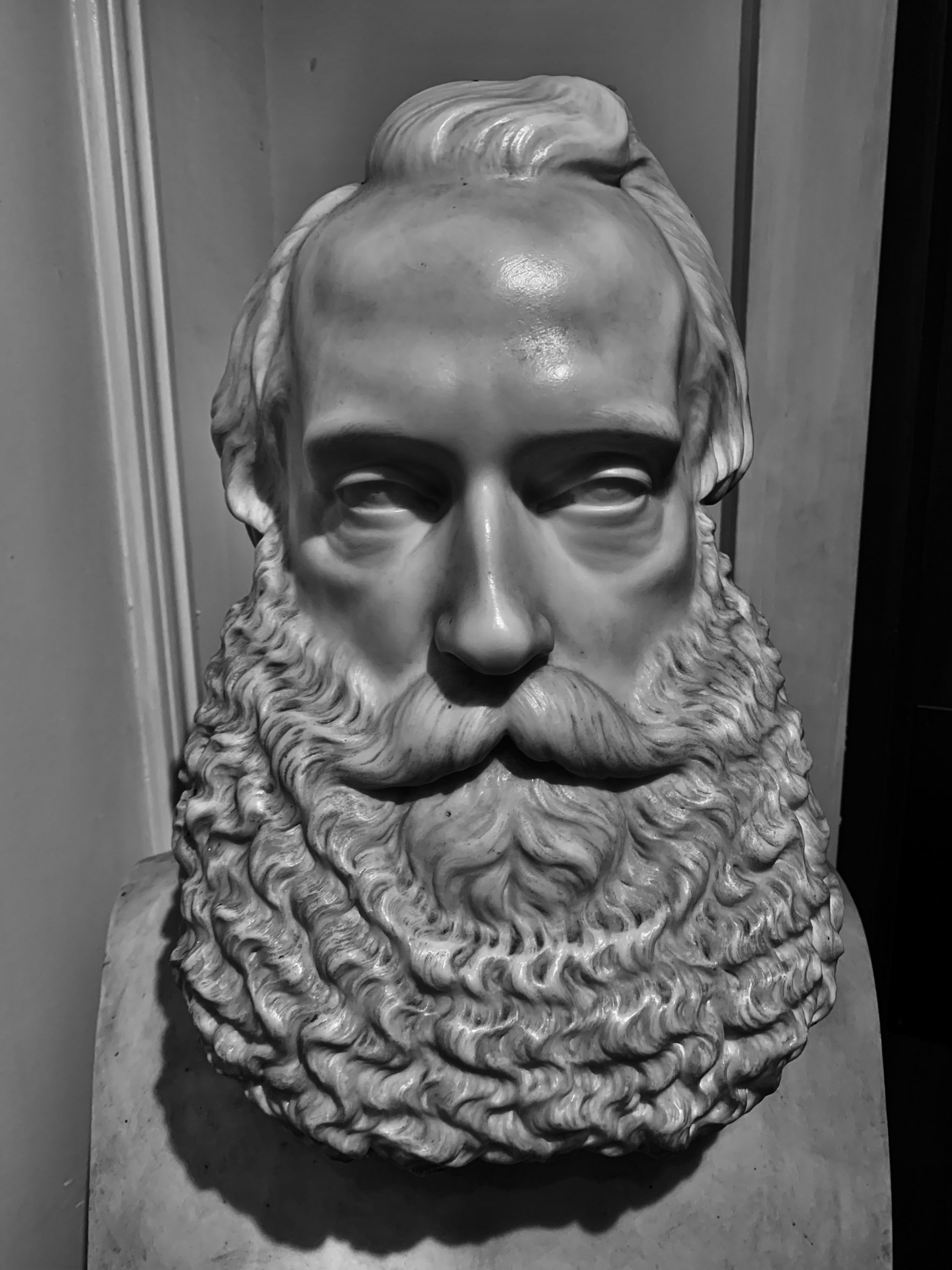 Bust of J.C. Stevenson