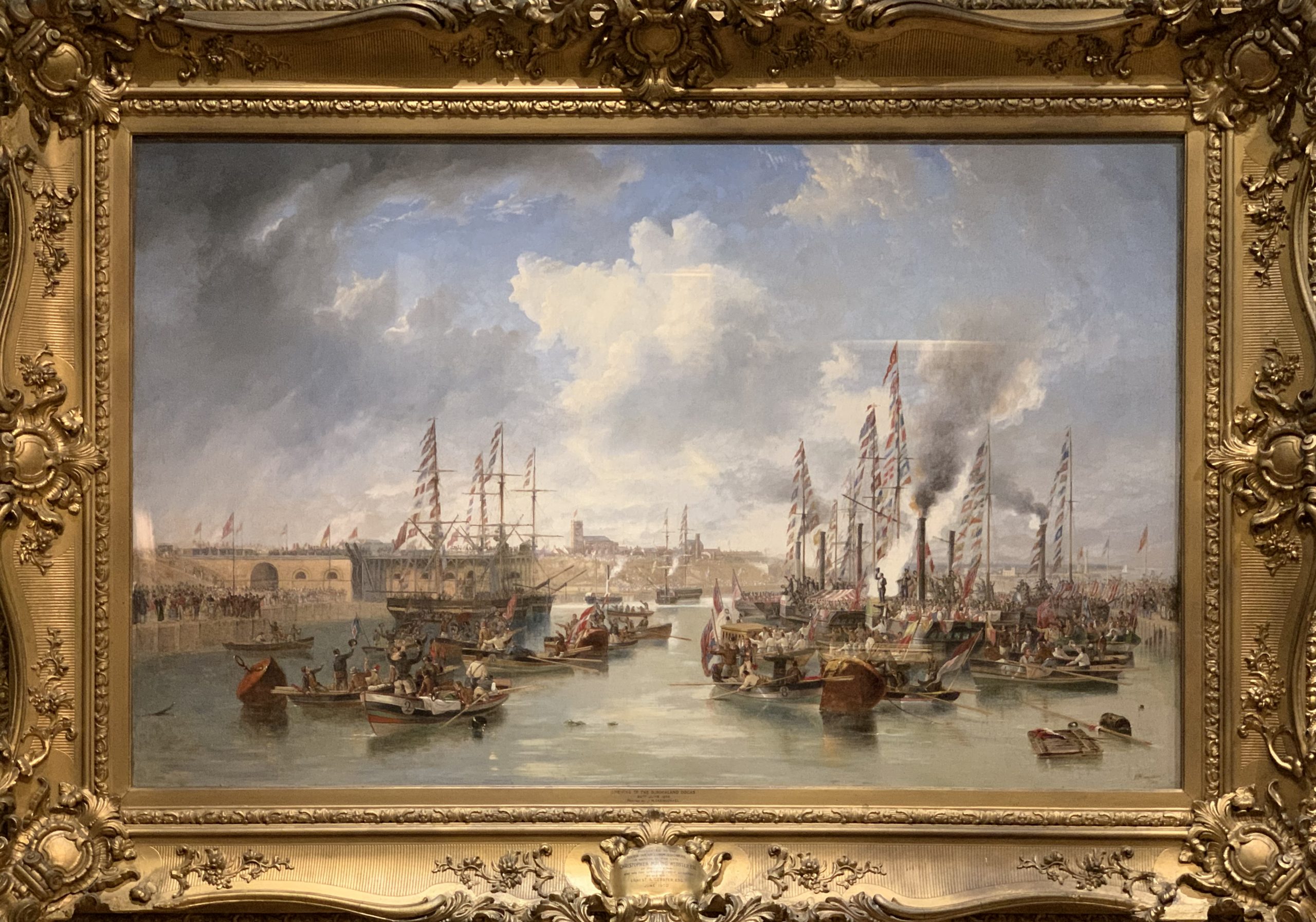 The Opening of Sunderland South Docks, 20 June 1850