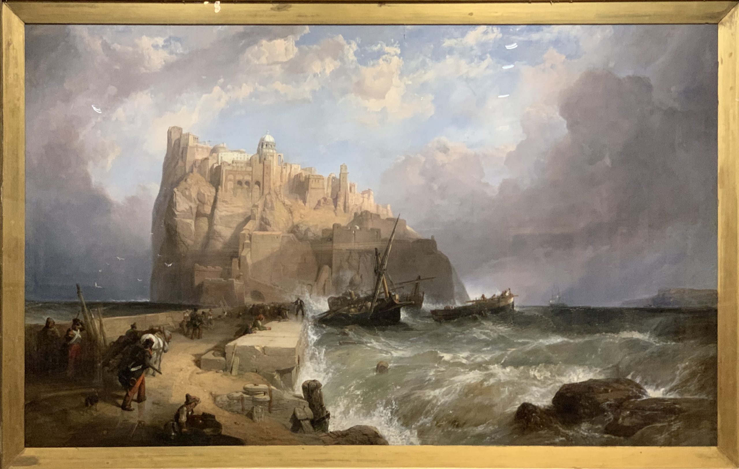 The Castle of Ischia from the Mole