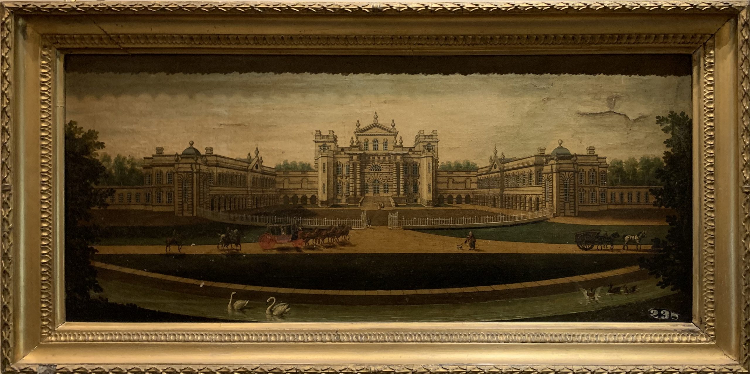 Seaton Delaval Hall: the North (Entrance) Front