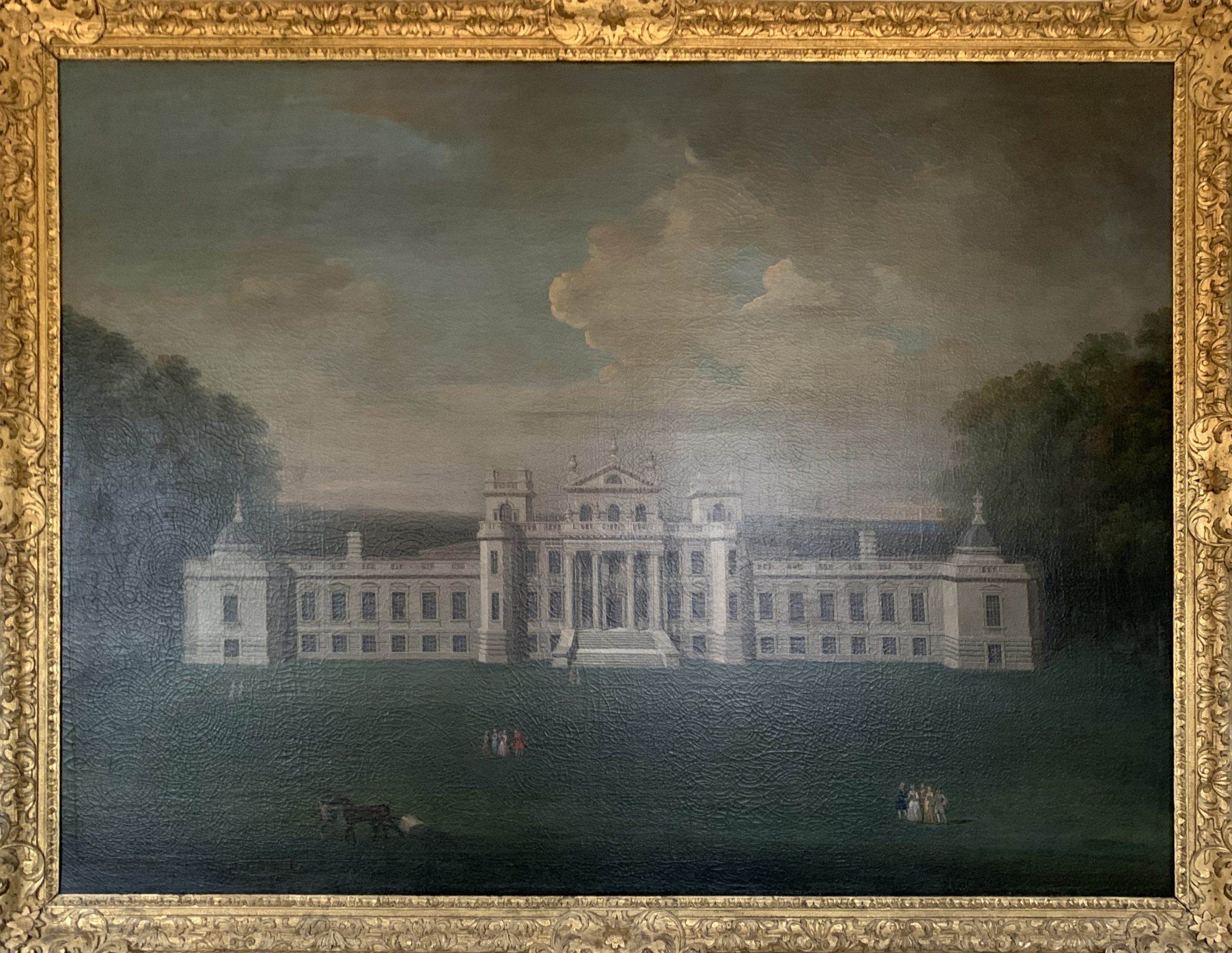 View of South (Park) Front of Seaton Delaval Hall