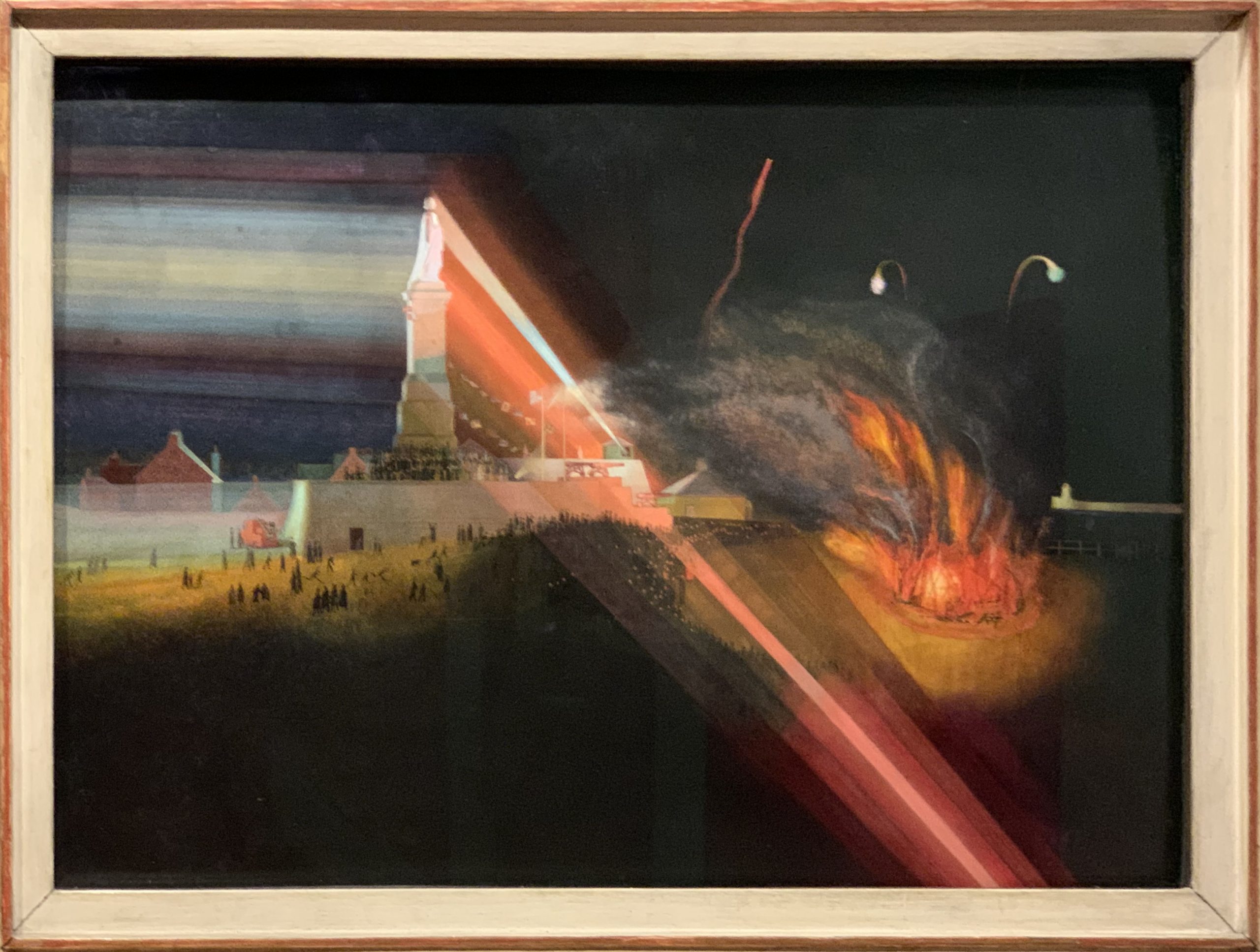 The Collingwood Monument, Tynemouth, Trafalgar Night, about 1930-1938