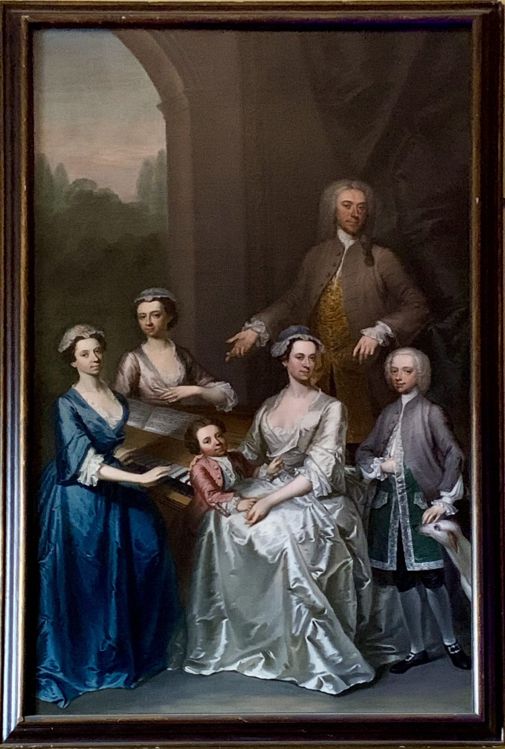 Sir Jacob Astley, 3rd Baronet Astley of Hill Morton & family