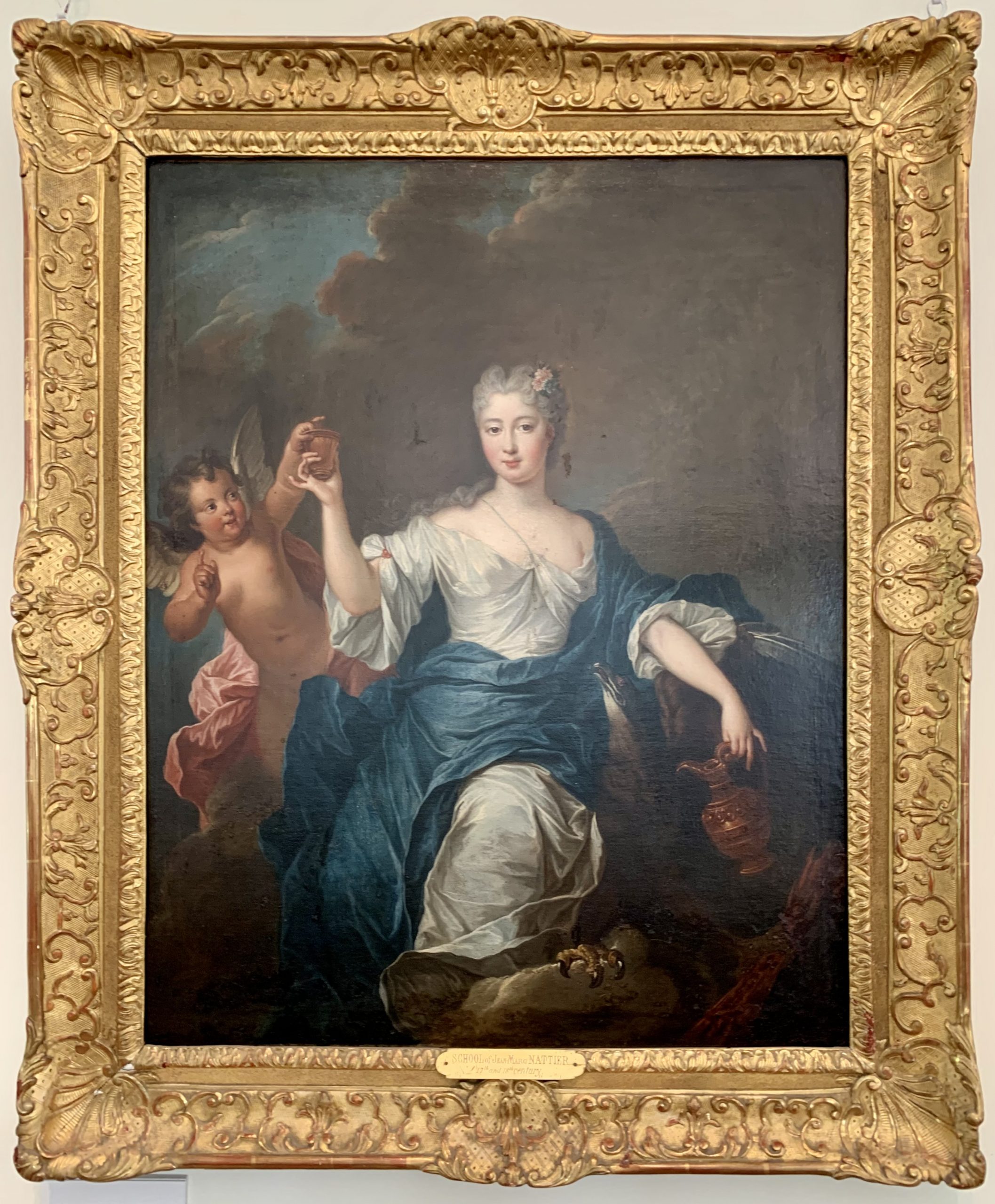 Lady of time of Louis XV