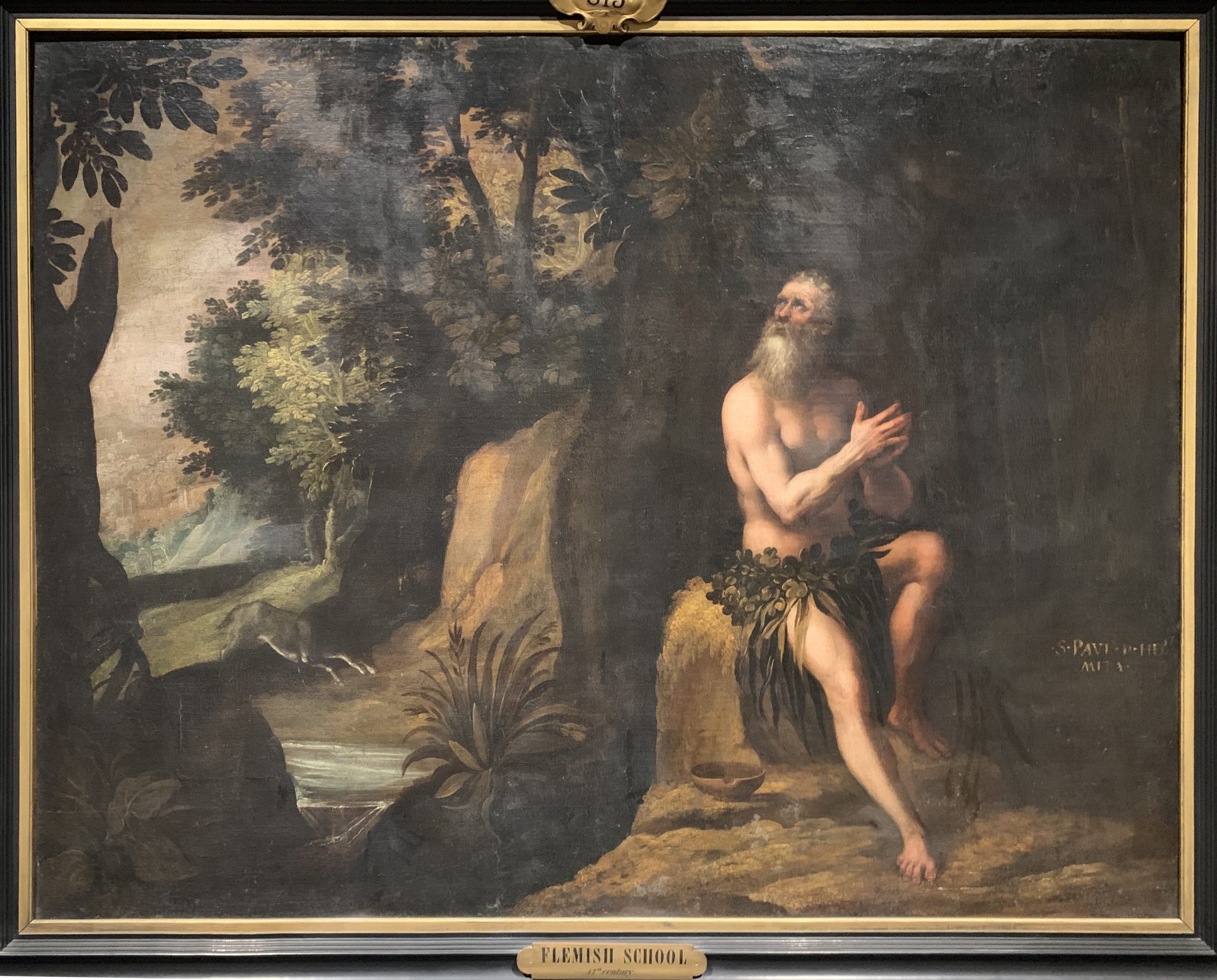 St. Paul the Hermit in the Desert