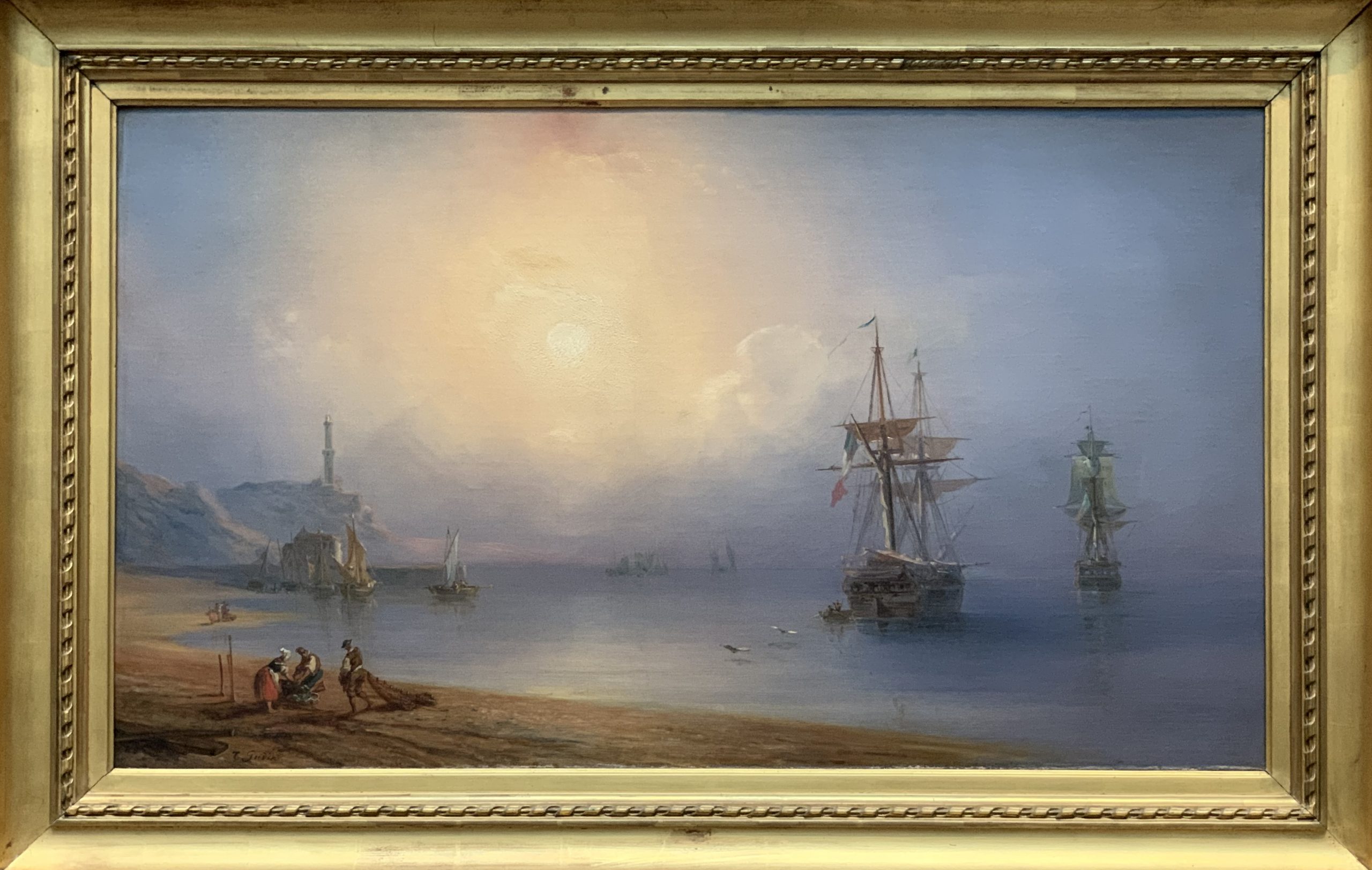 Sea-piece: Calm Hazy Morning