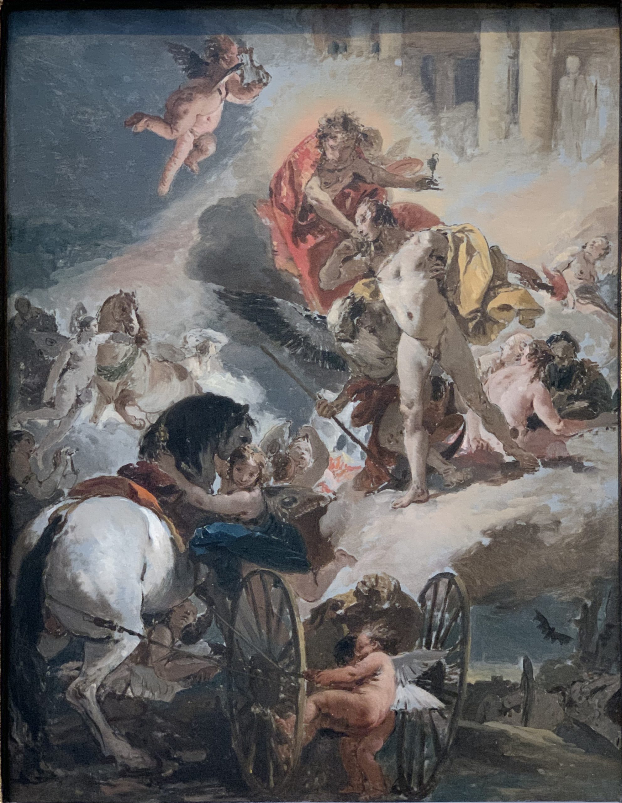 The Harnessing of the Horses of the Sun