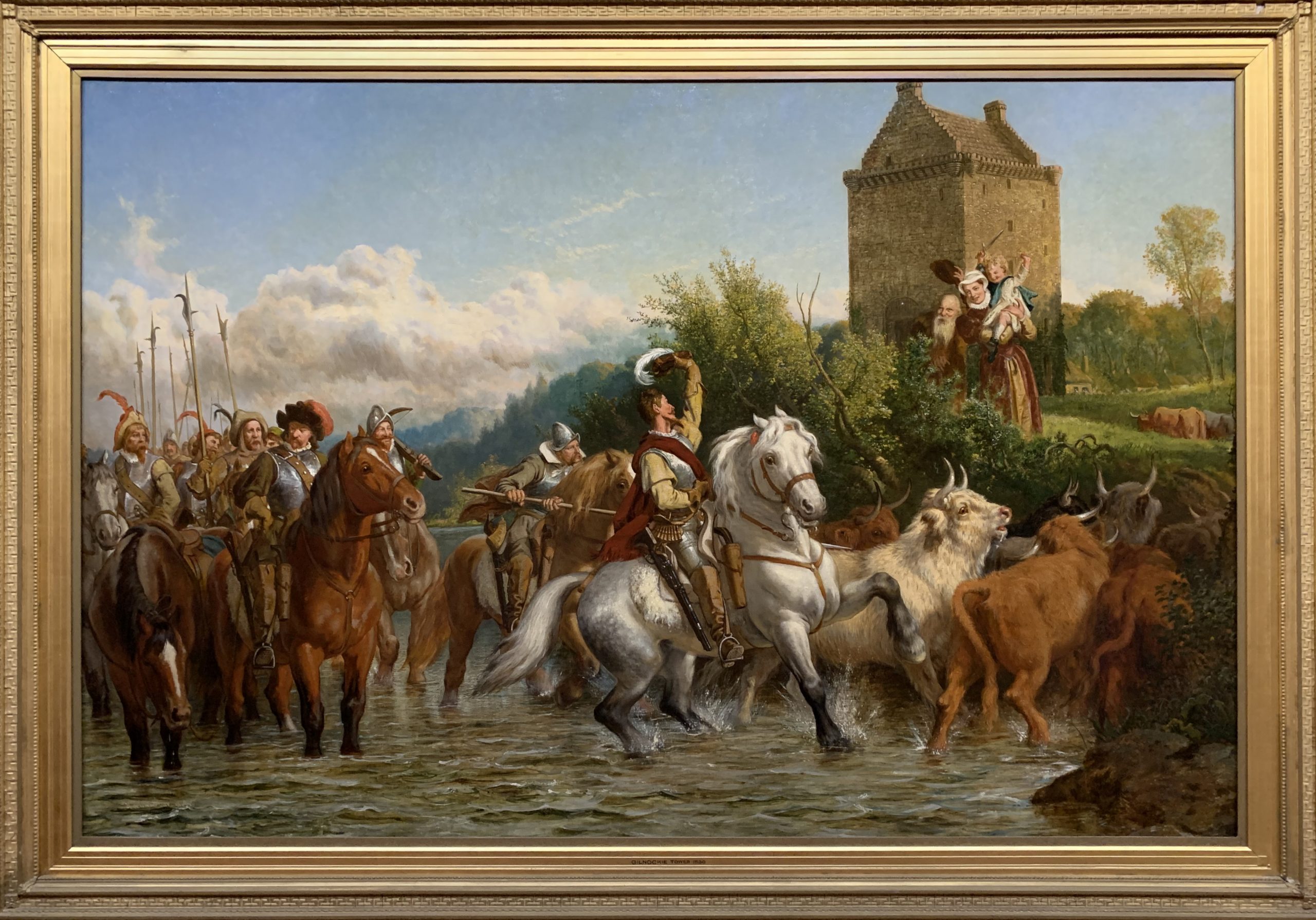 Gilnockie Tower in 1530, Dumfriesshire