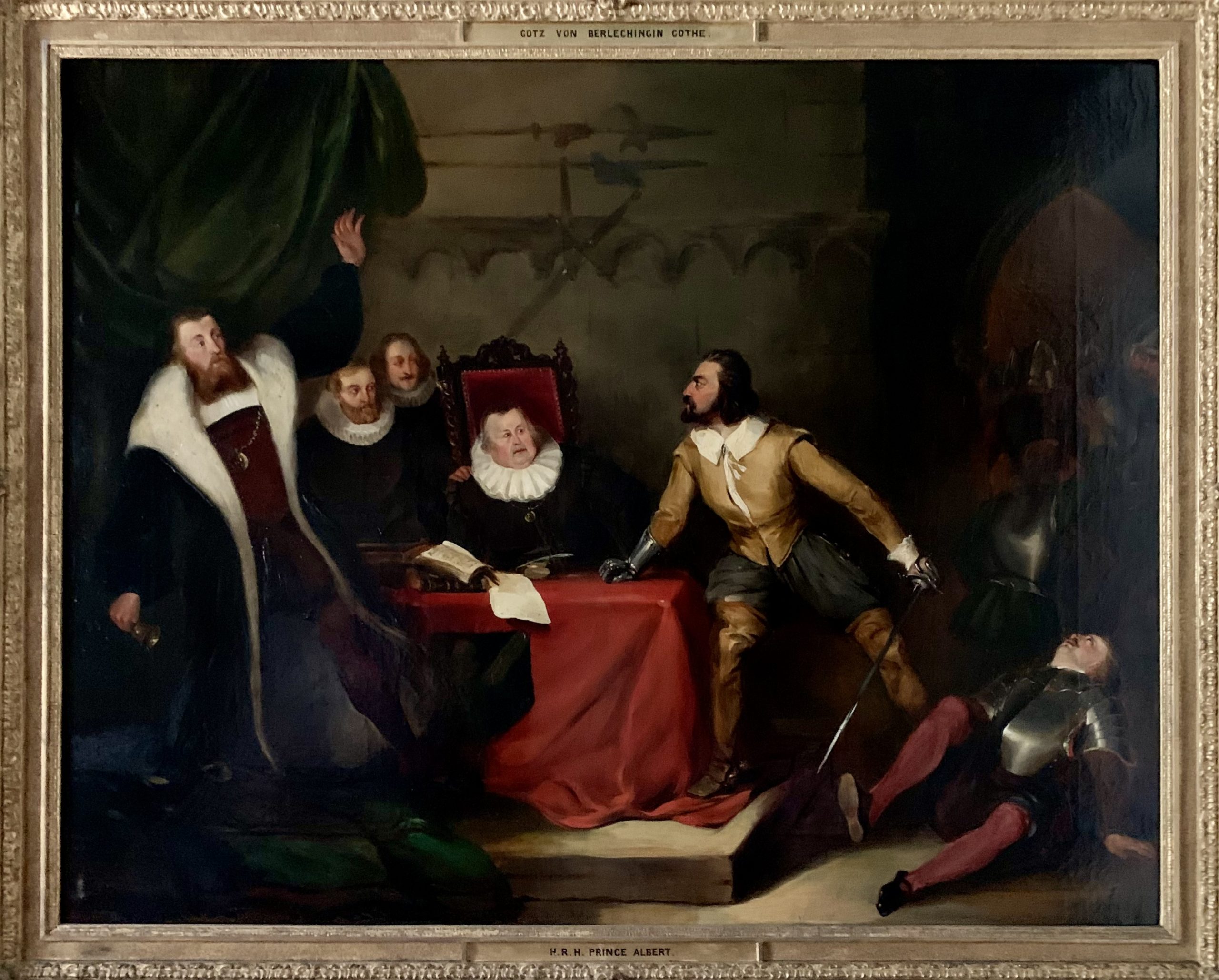 A Scene from Goethe’s “Götz von Berlichingen”