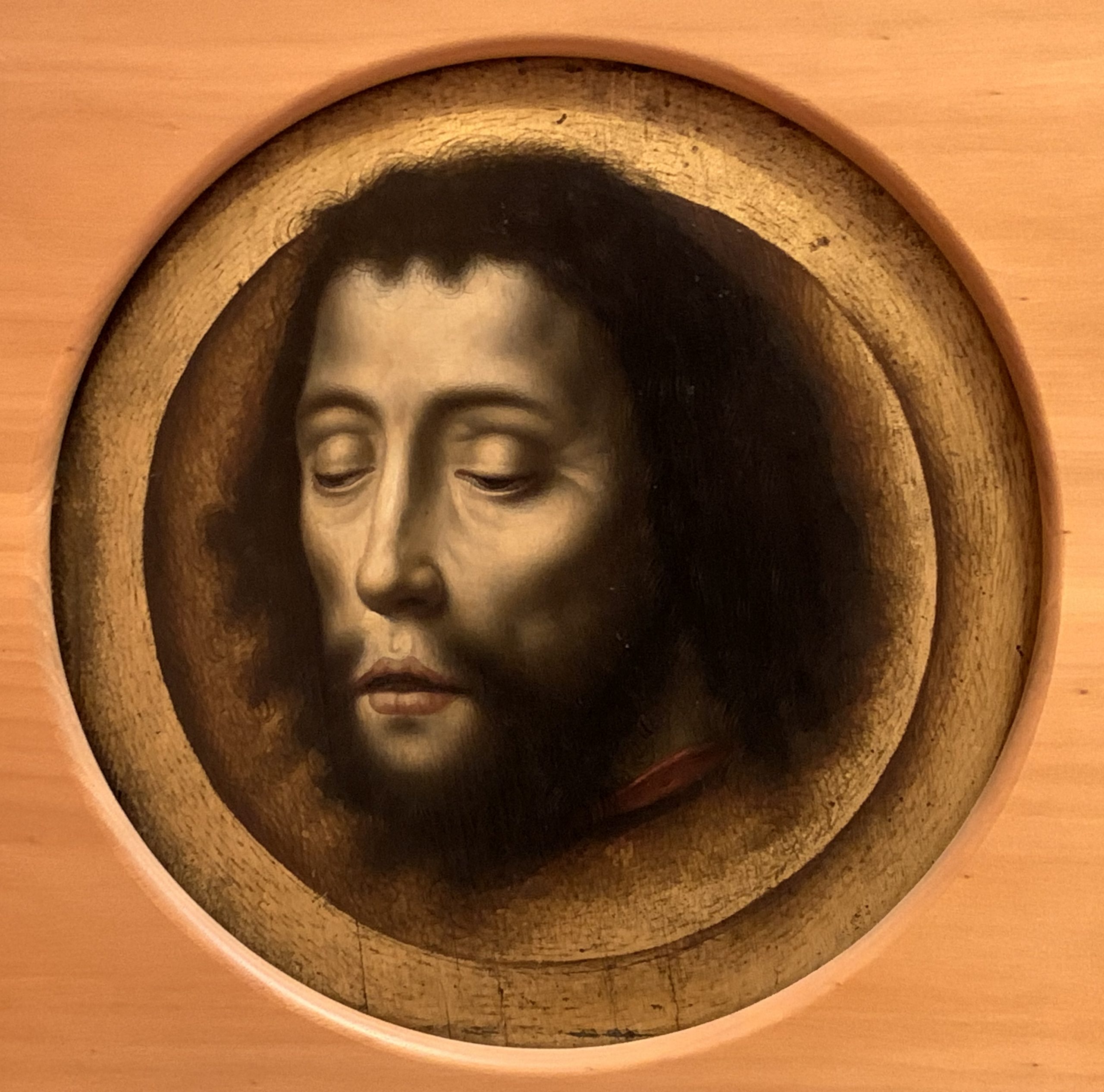 The Head of Saint John the Baptist on a Gold Dish 