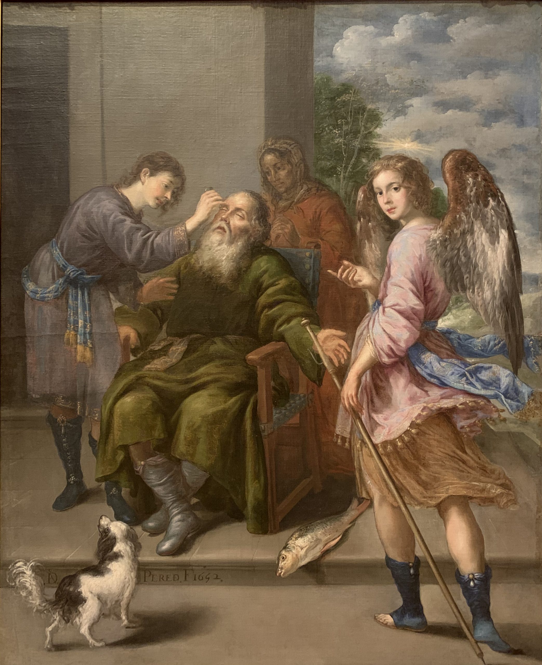 Tobias Restoring His Father’s Sight 