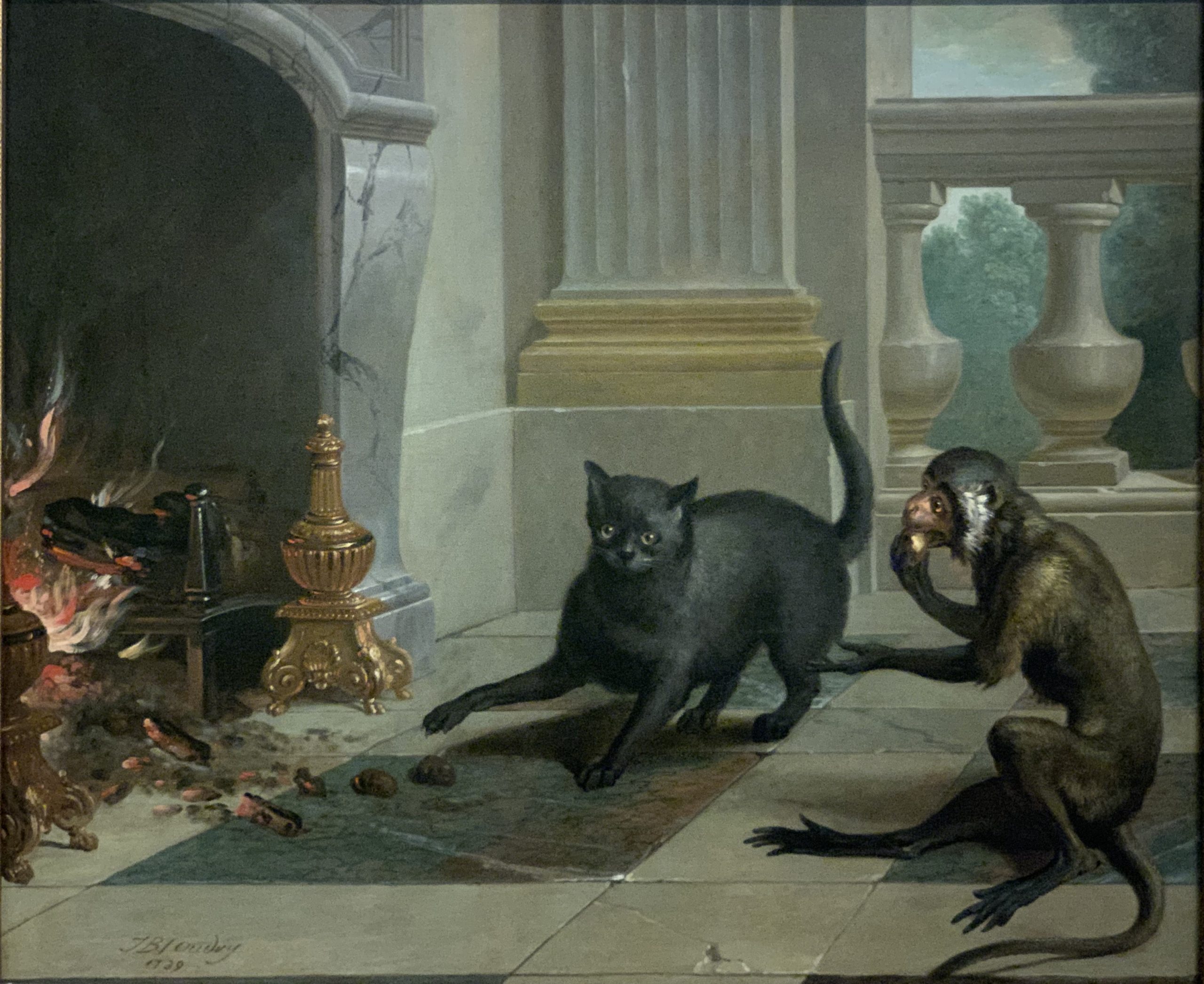 The Cat and the Monkey [From the Fable of La Fontaine]