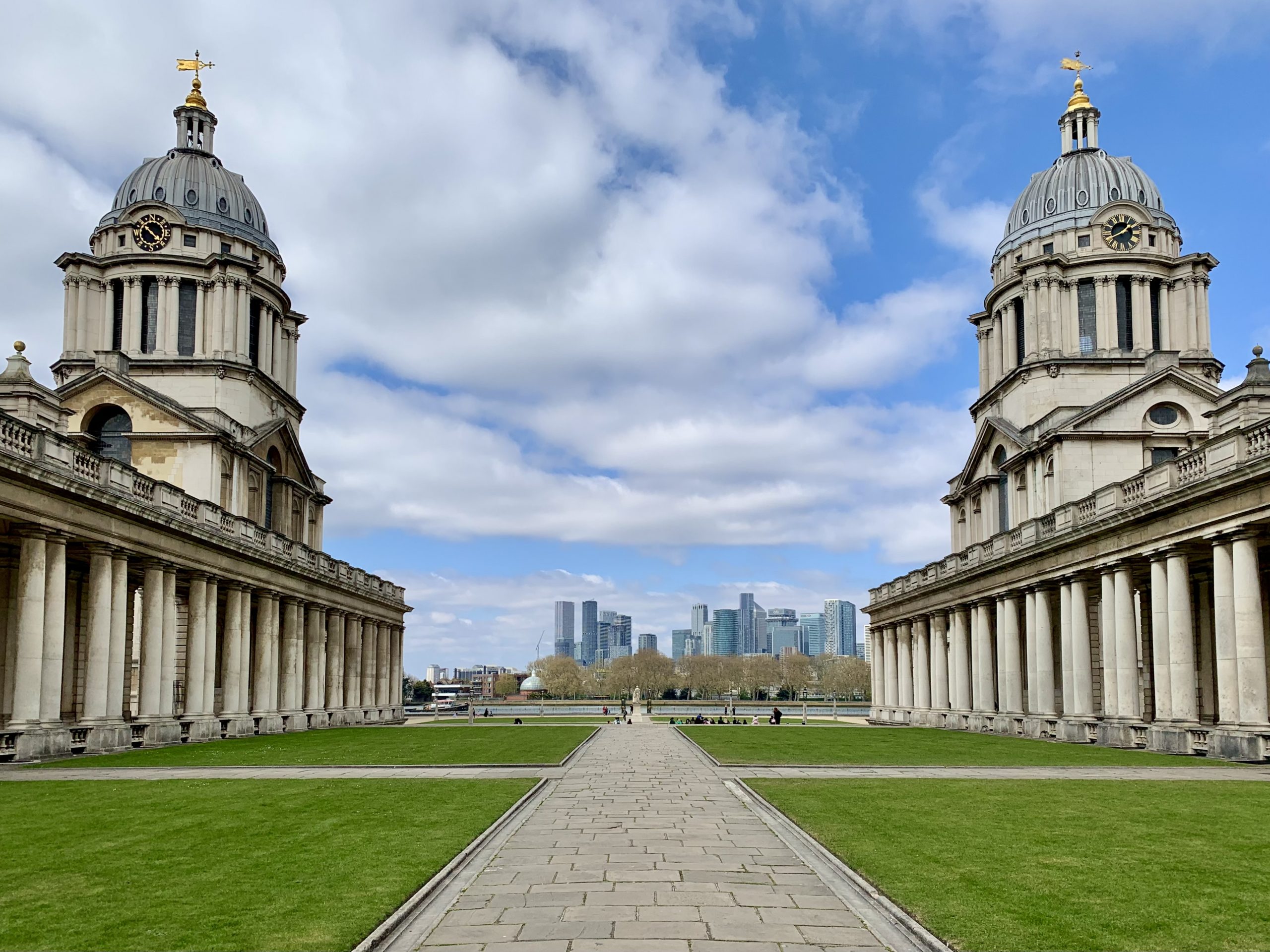 Old Royal Naval College & Canary Wharf