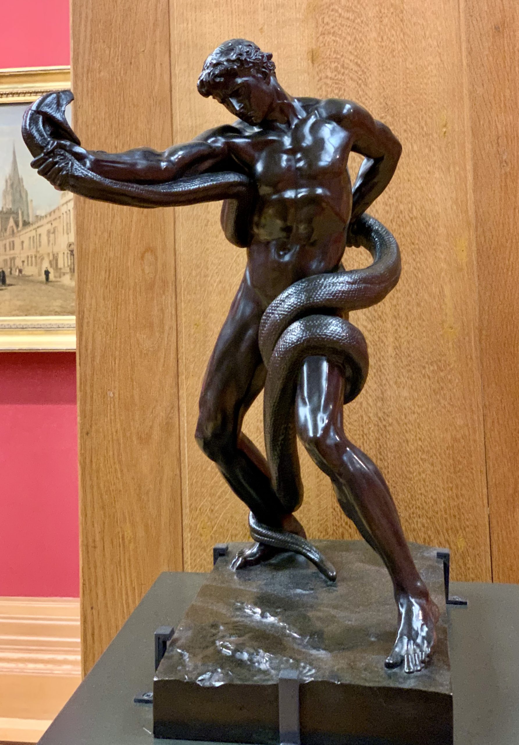 Athlete struggling with a Python