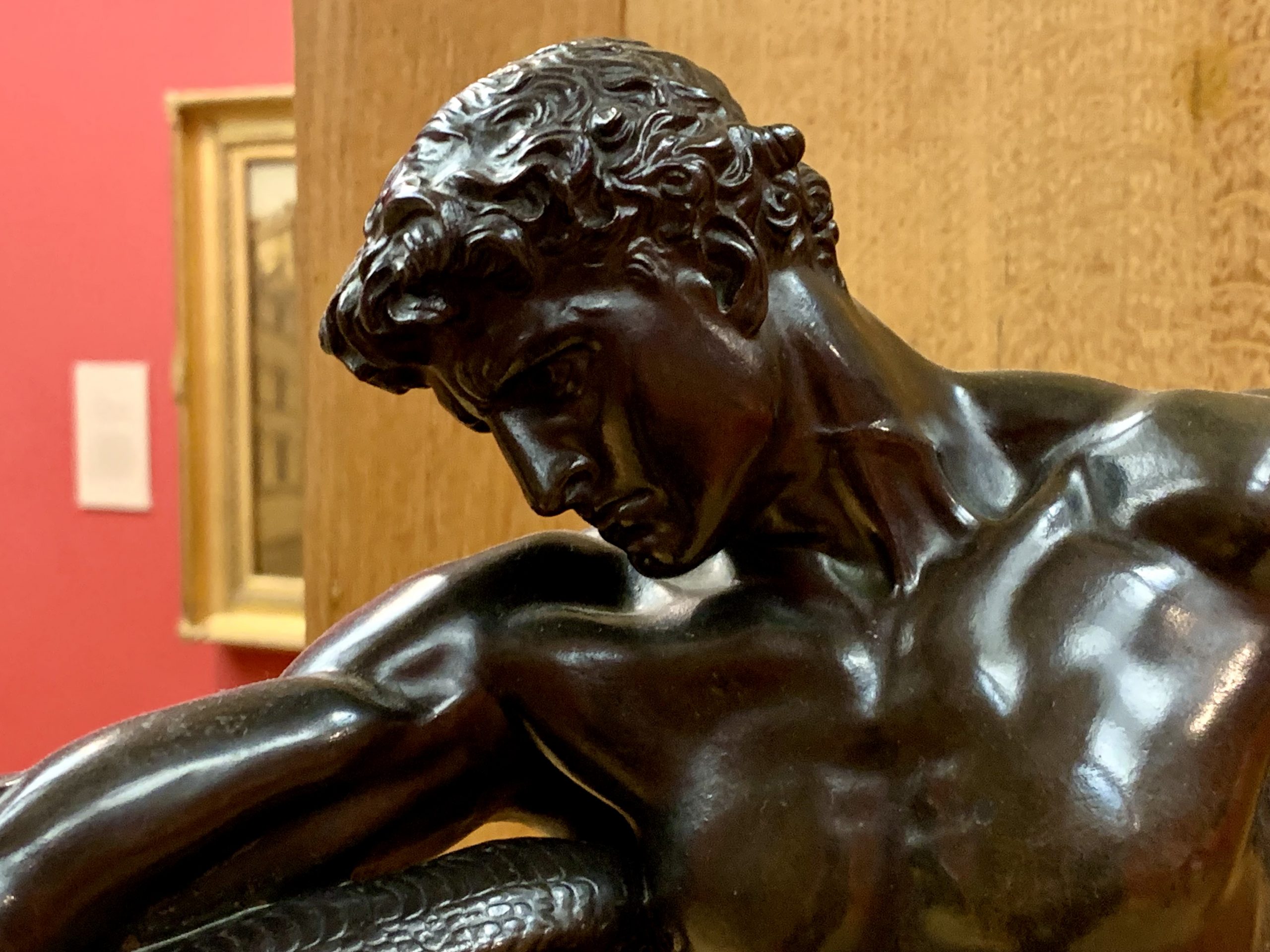 Athlete struggling with a Python