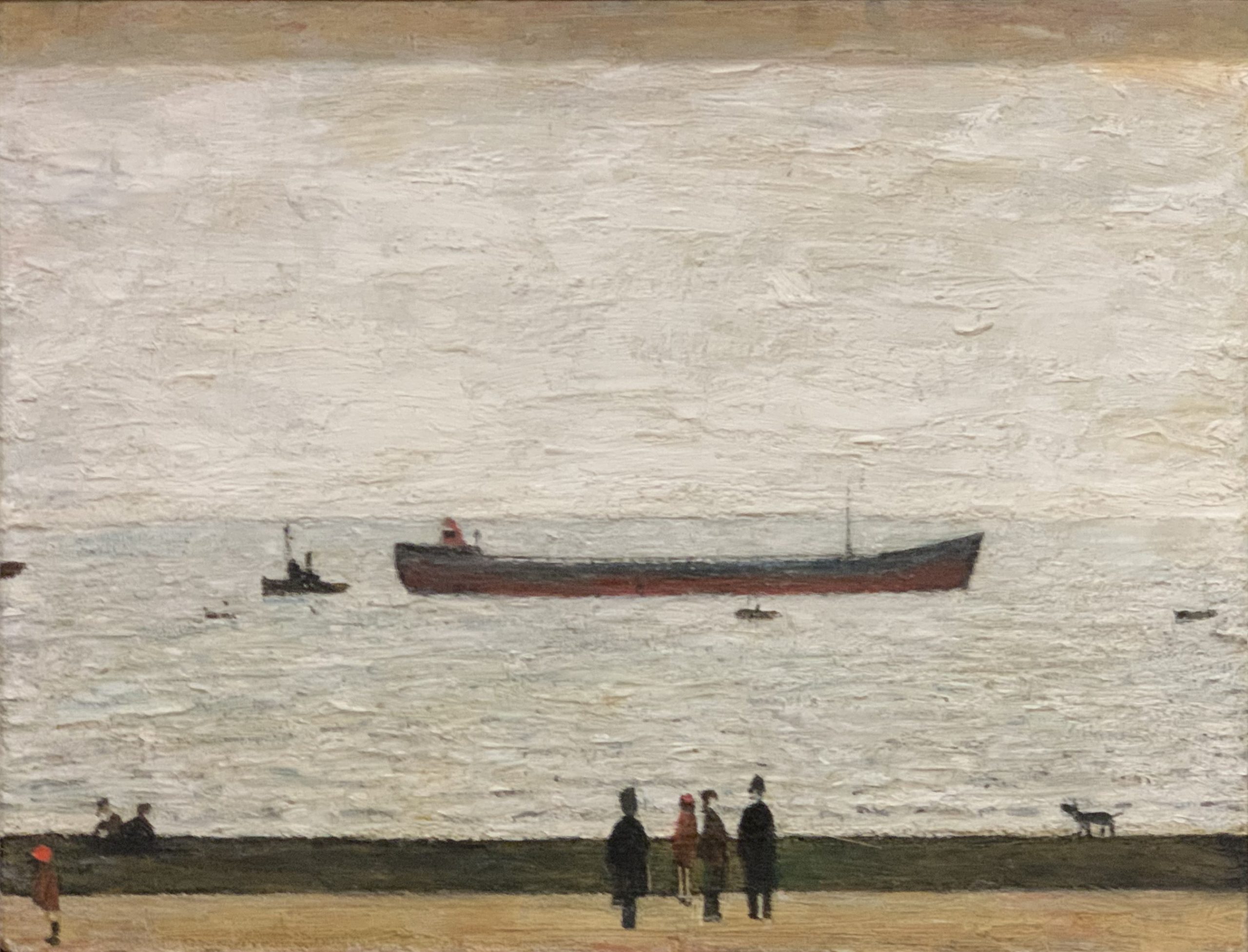 A Tanker off the North East Coast