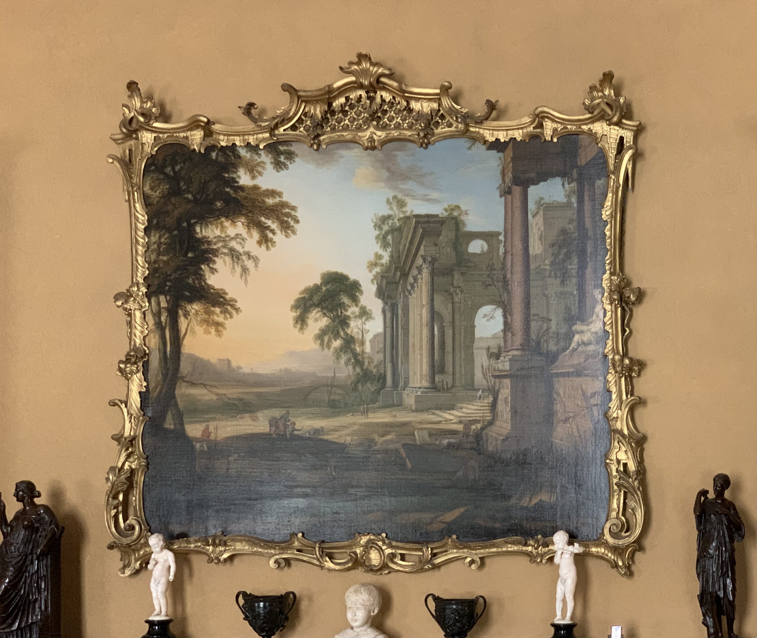 Landscape with Antique Ruins and Figures