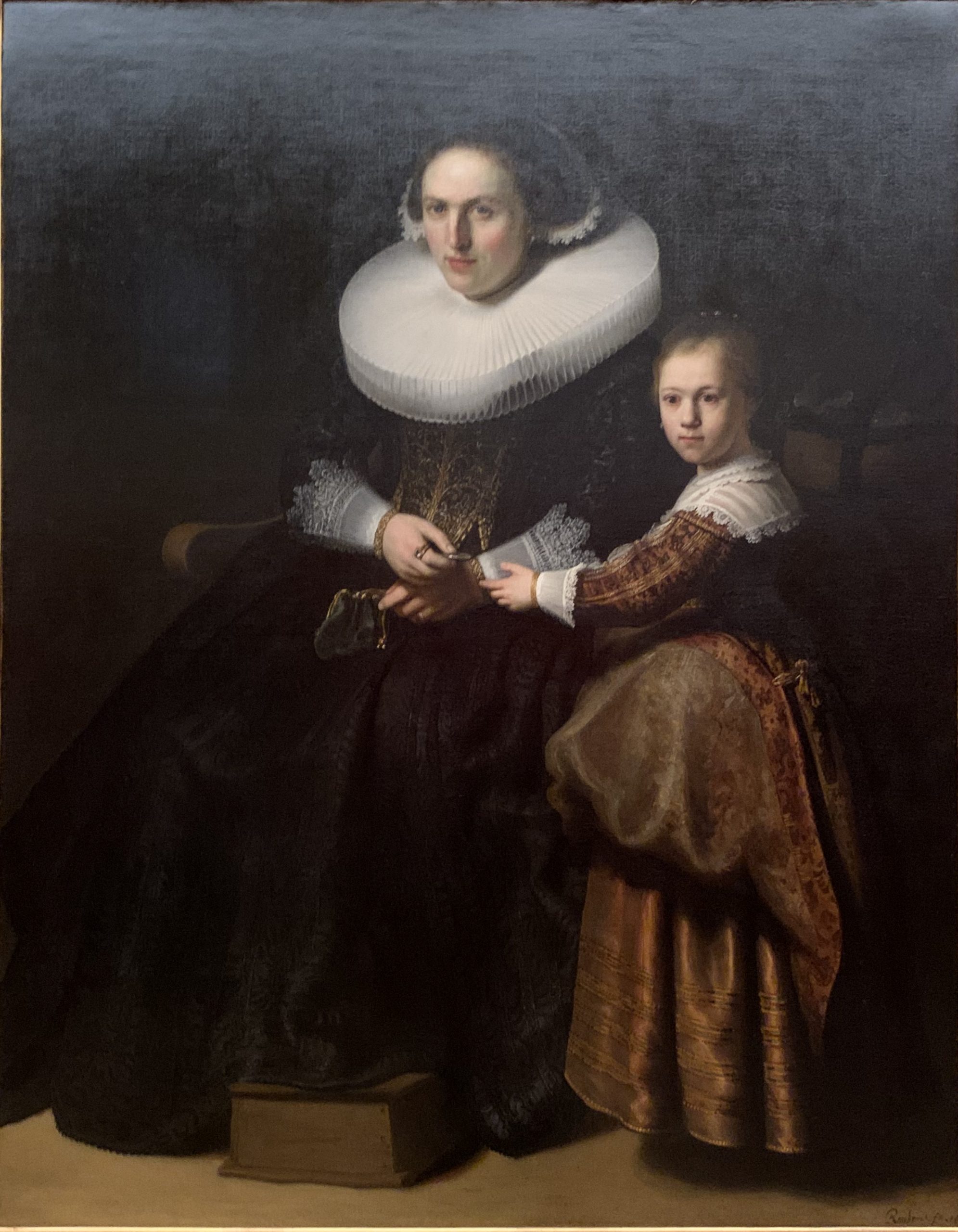 Susanna van Collen, Wife of Jean Pellicorne with her Daughter Anna