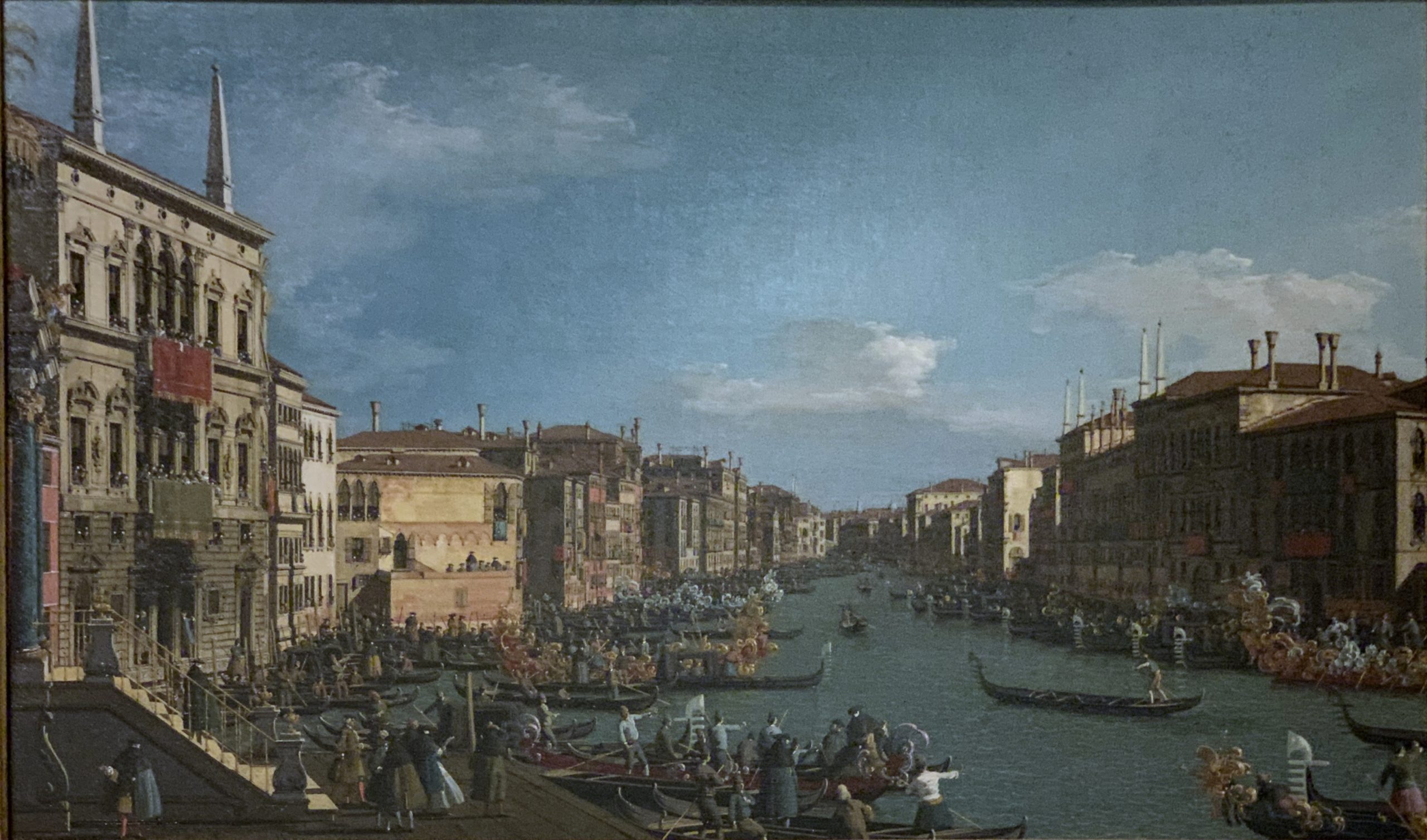 Venice: a Regatta on the Grand Canal
