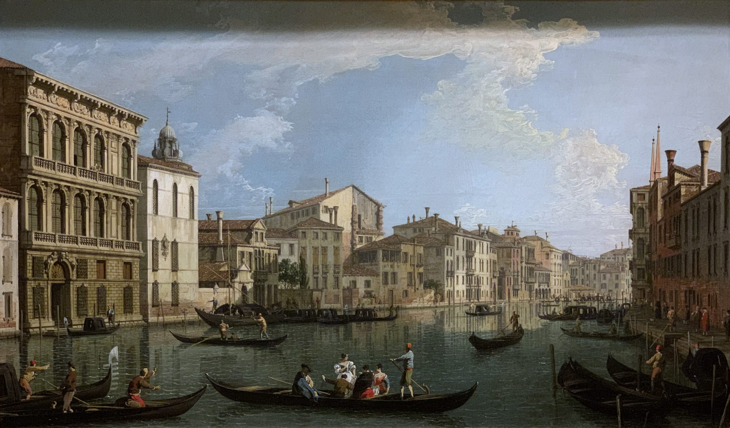 Venice: the Grand Canal from the Palazzo Flangini to San Marcuola