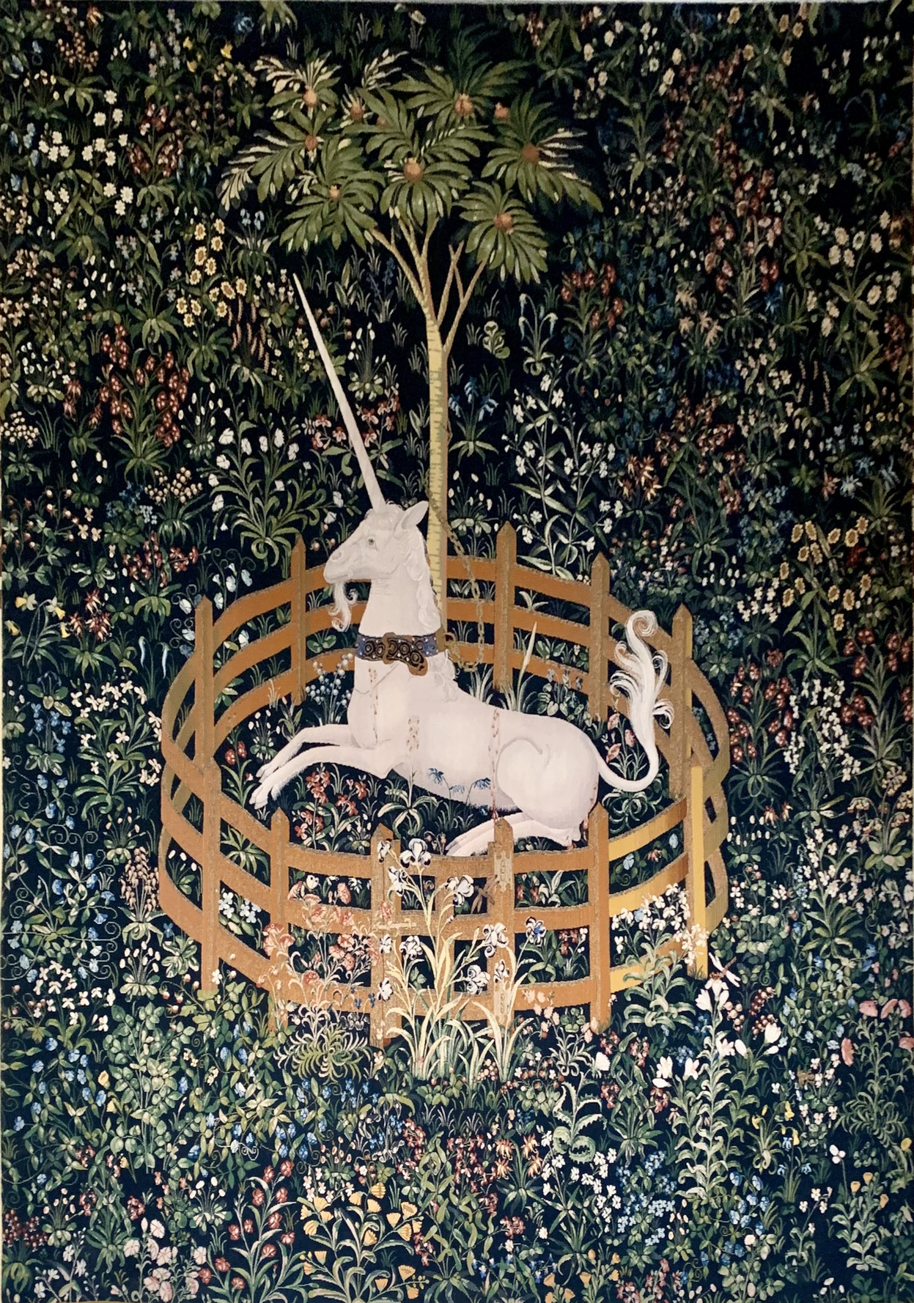 The Unicorn Rests in a Garden