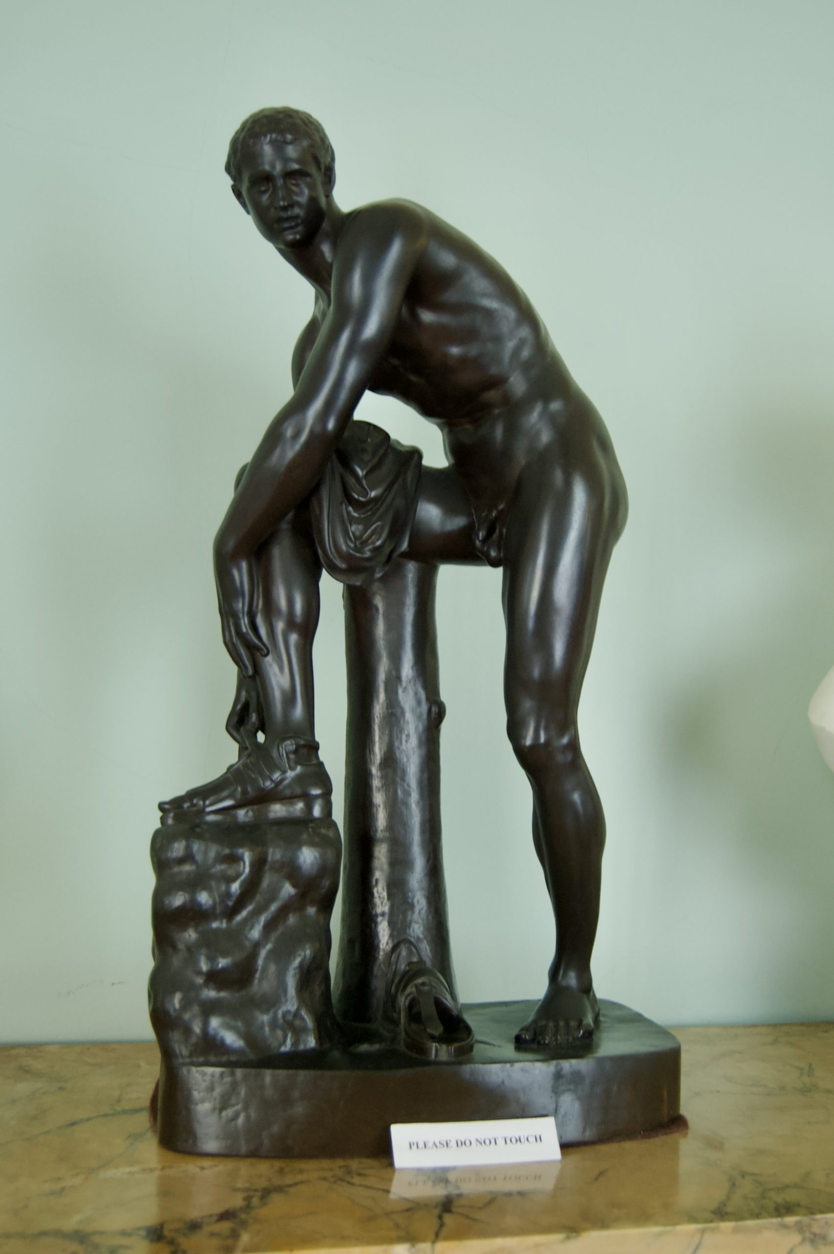 Hermes Fastening his Sandal