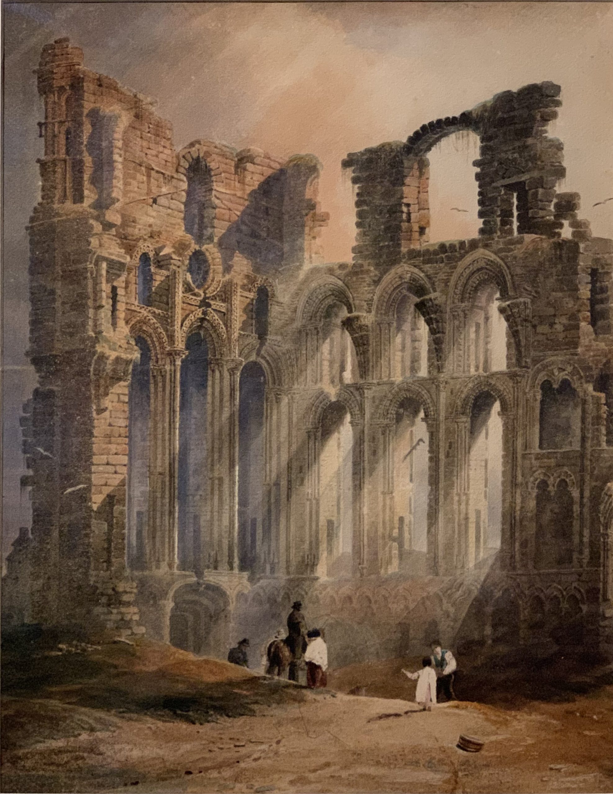 View of the Ruins of Tynemouth Monastery