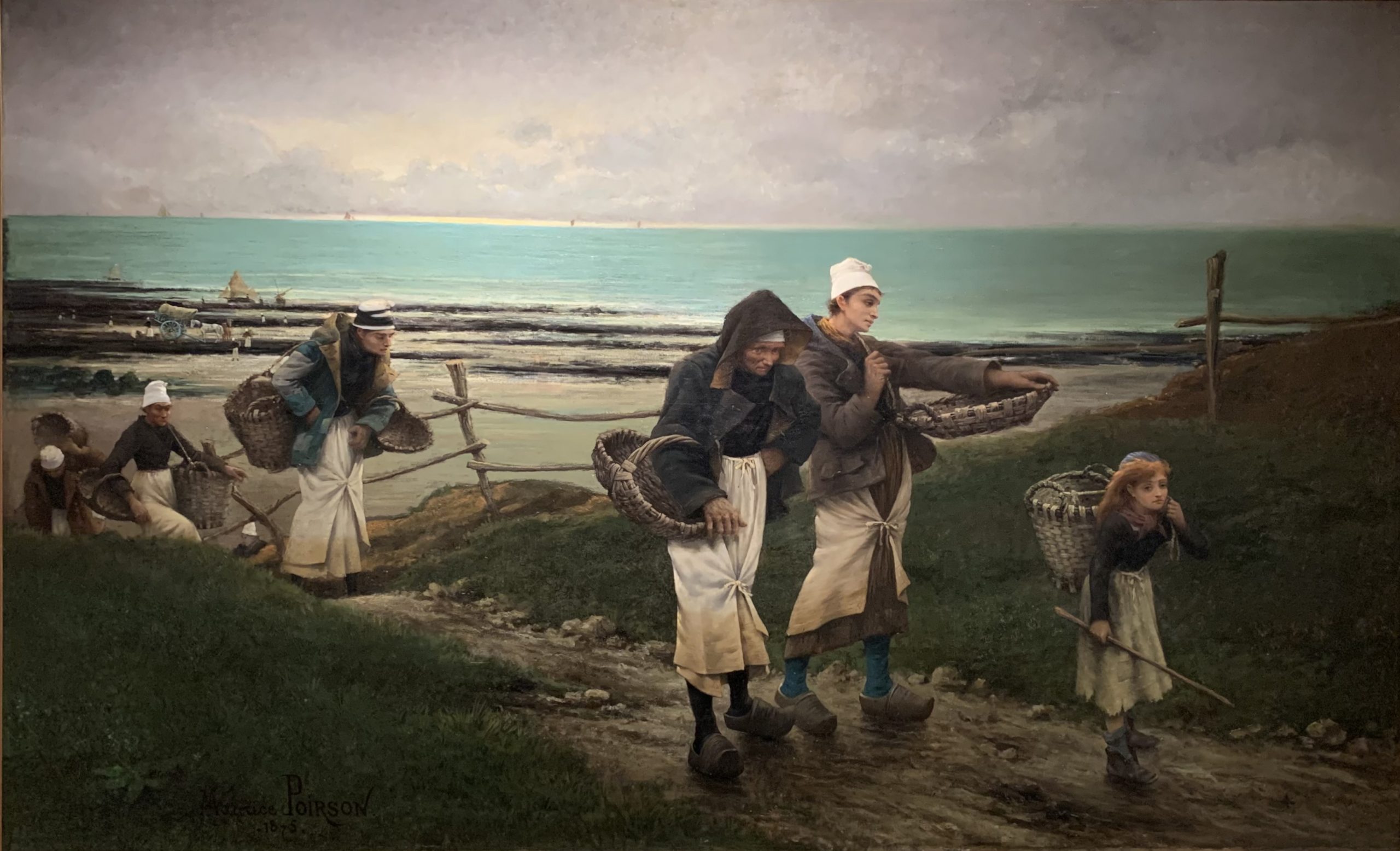 Les moulières à Villerville