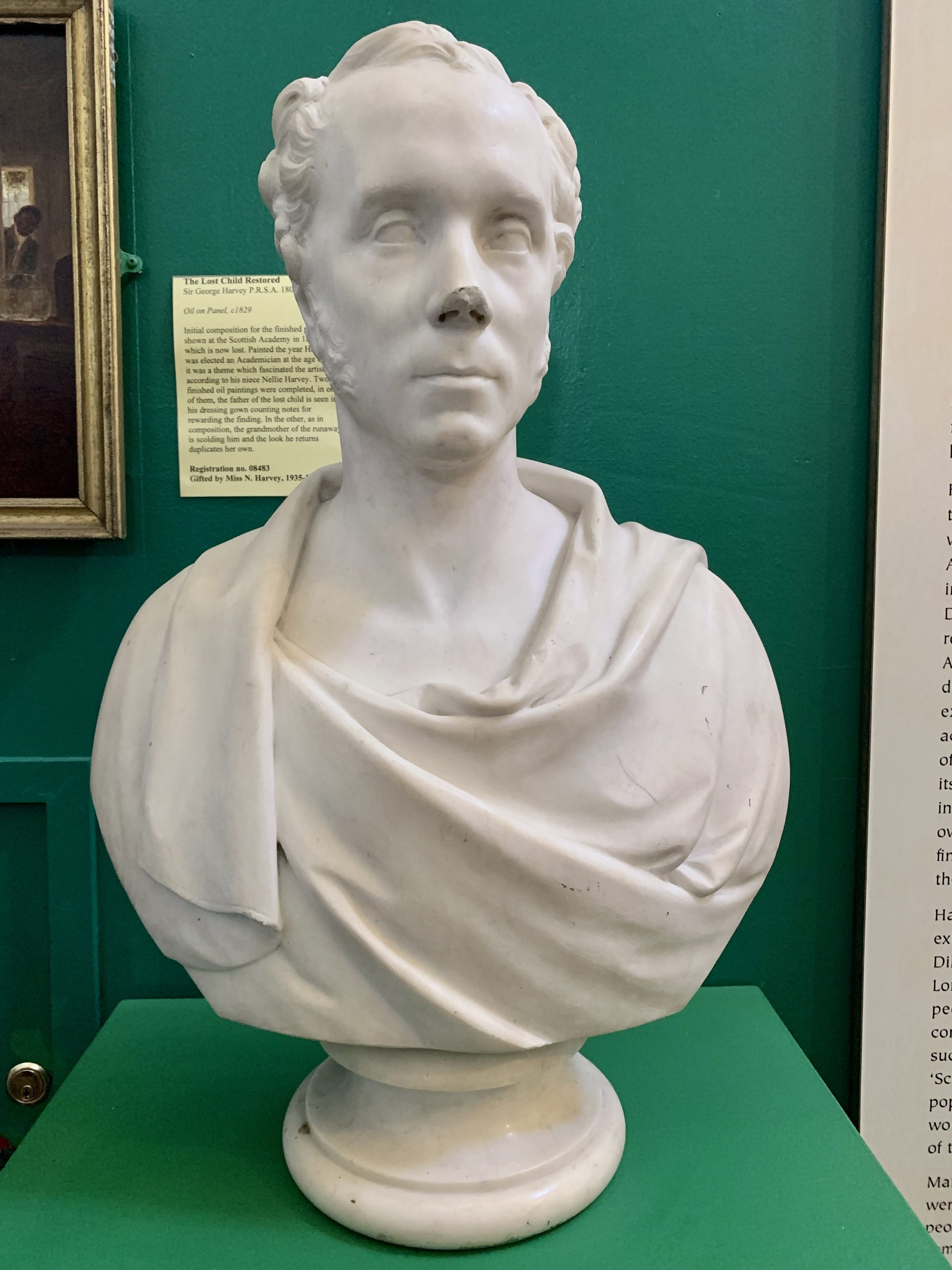 Portrait Bust of John MacFarlane of Coneyhill (1785-1868)