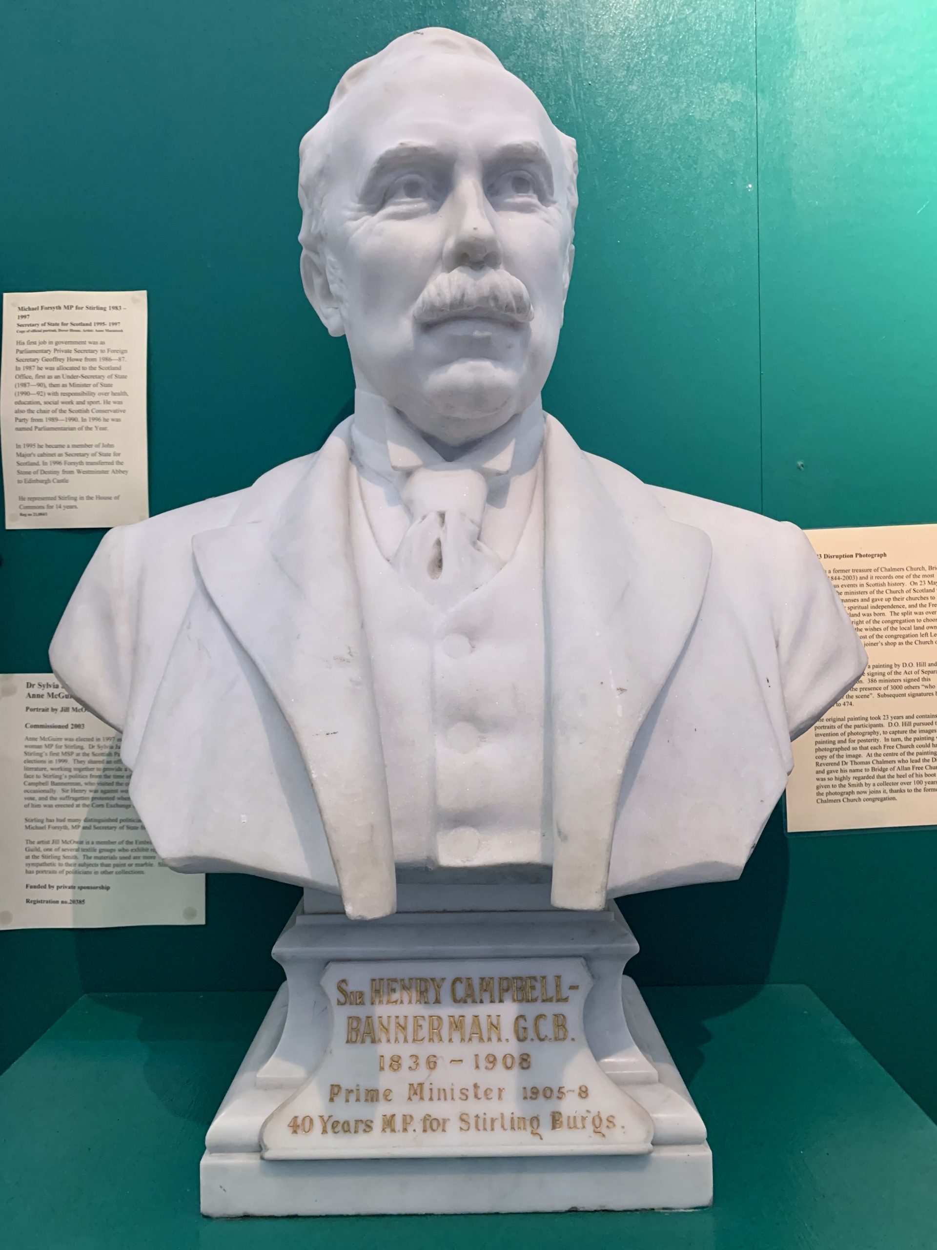 Portrait Bust of Sir Henry Campbell-Bannerman 1836-1908