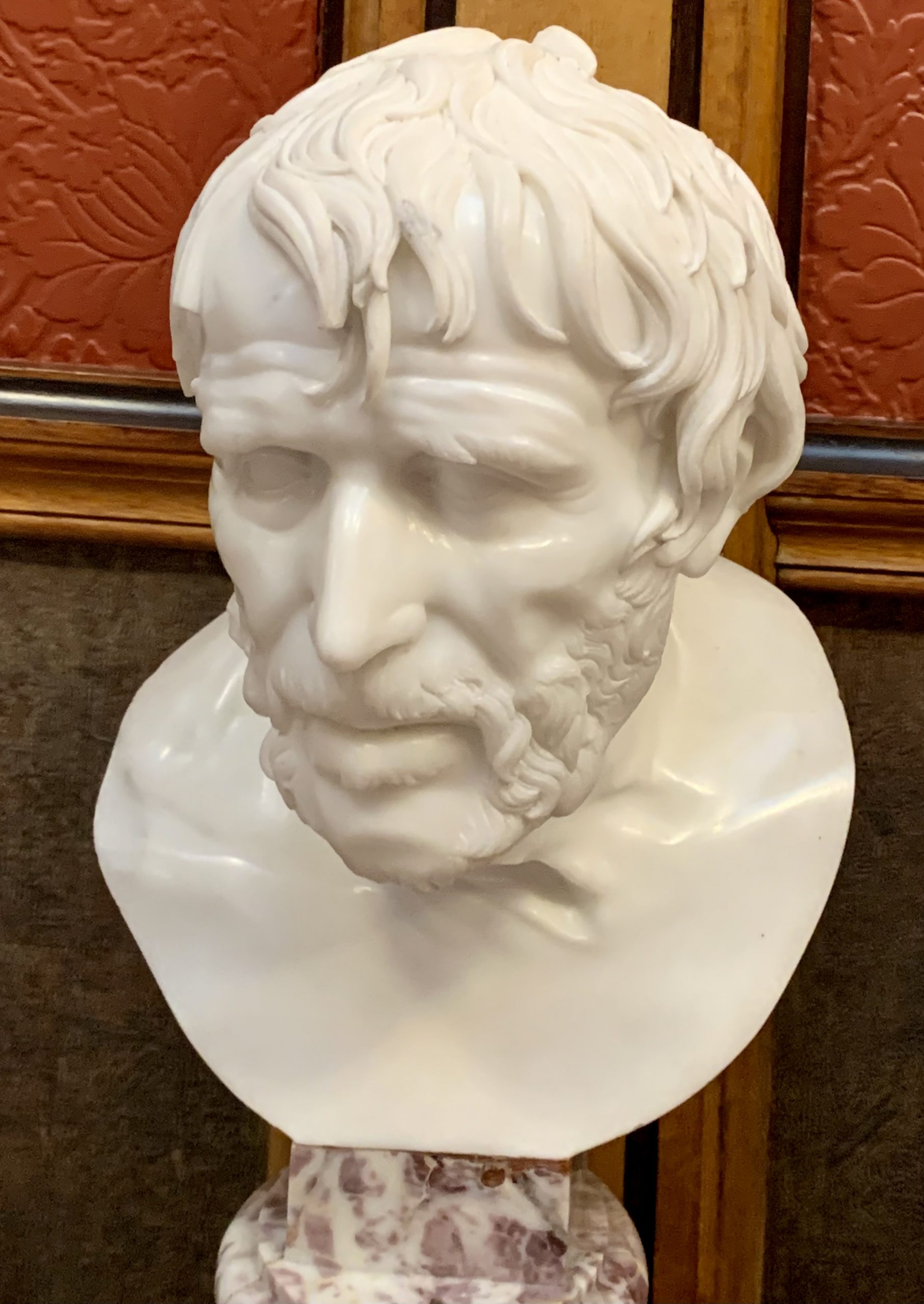 Portrait bust of a man, known as the Pseudo-Seneca