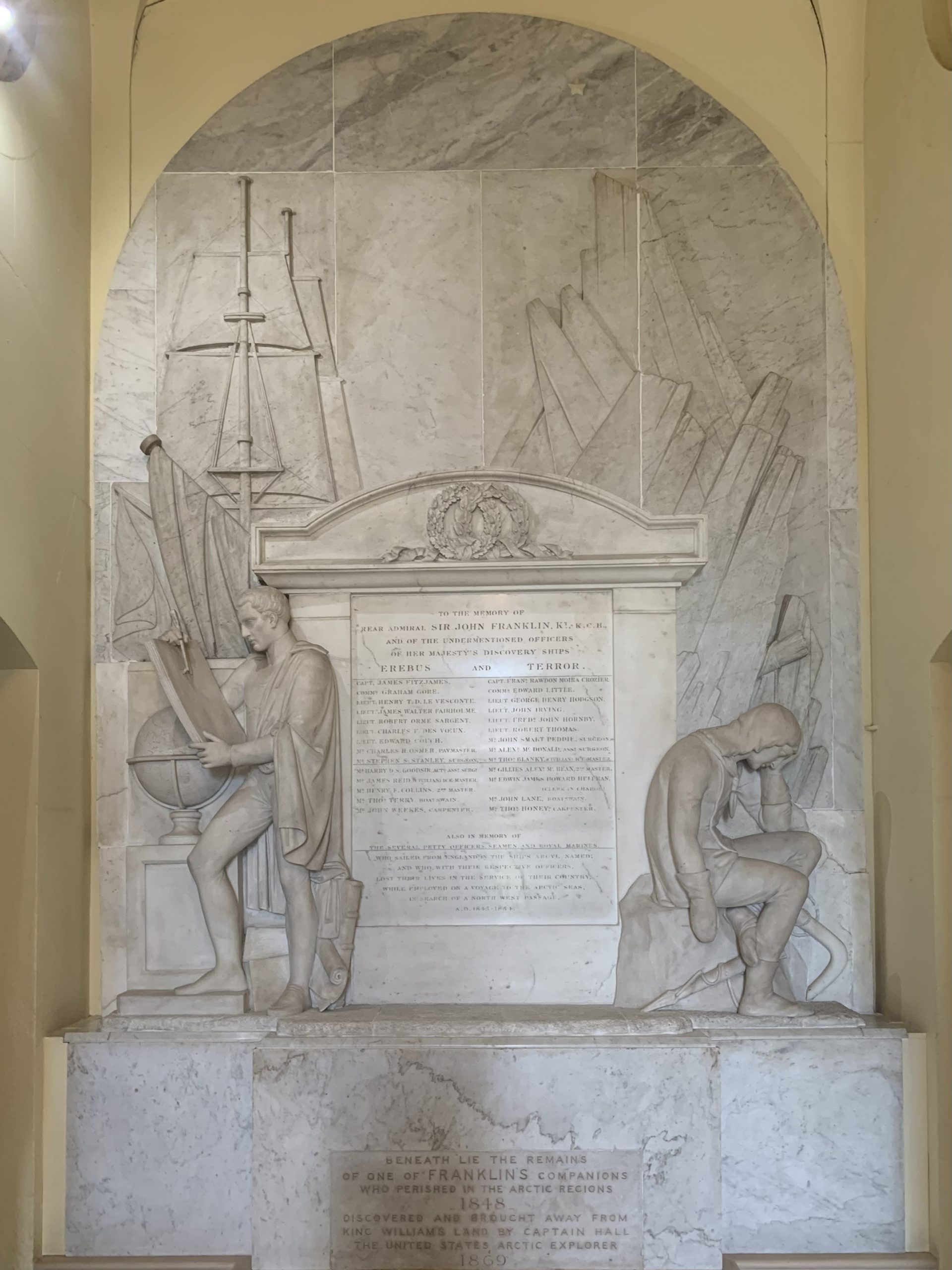 Monument to Sir John Franklin