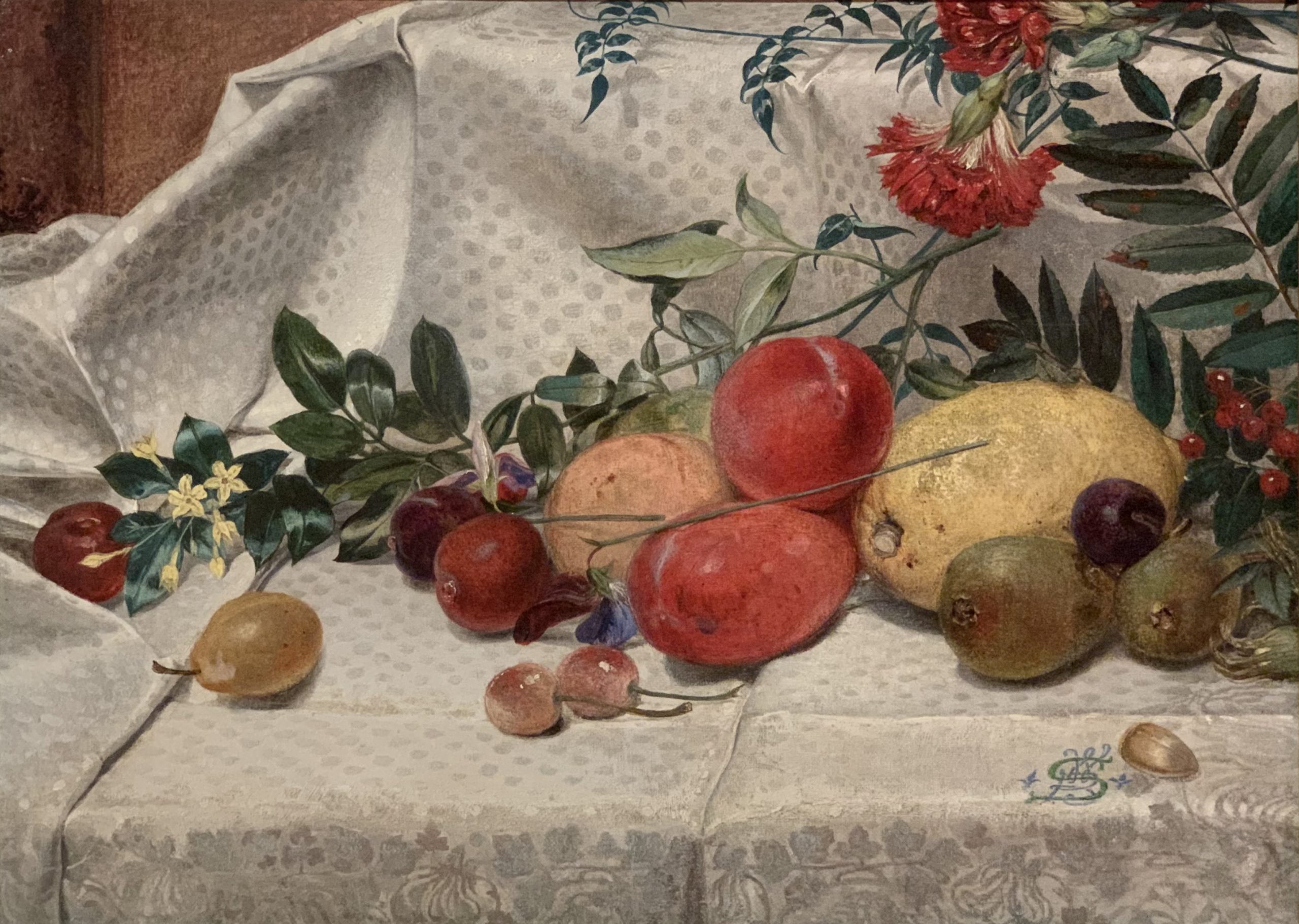 Study of Flowers and Fruit