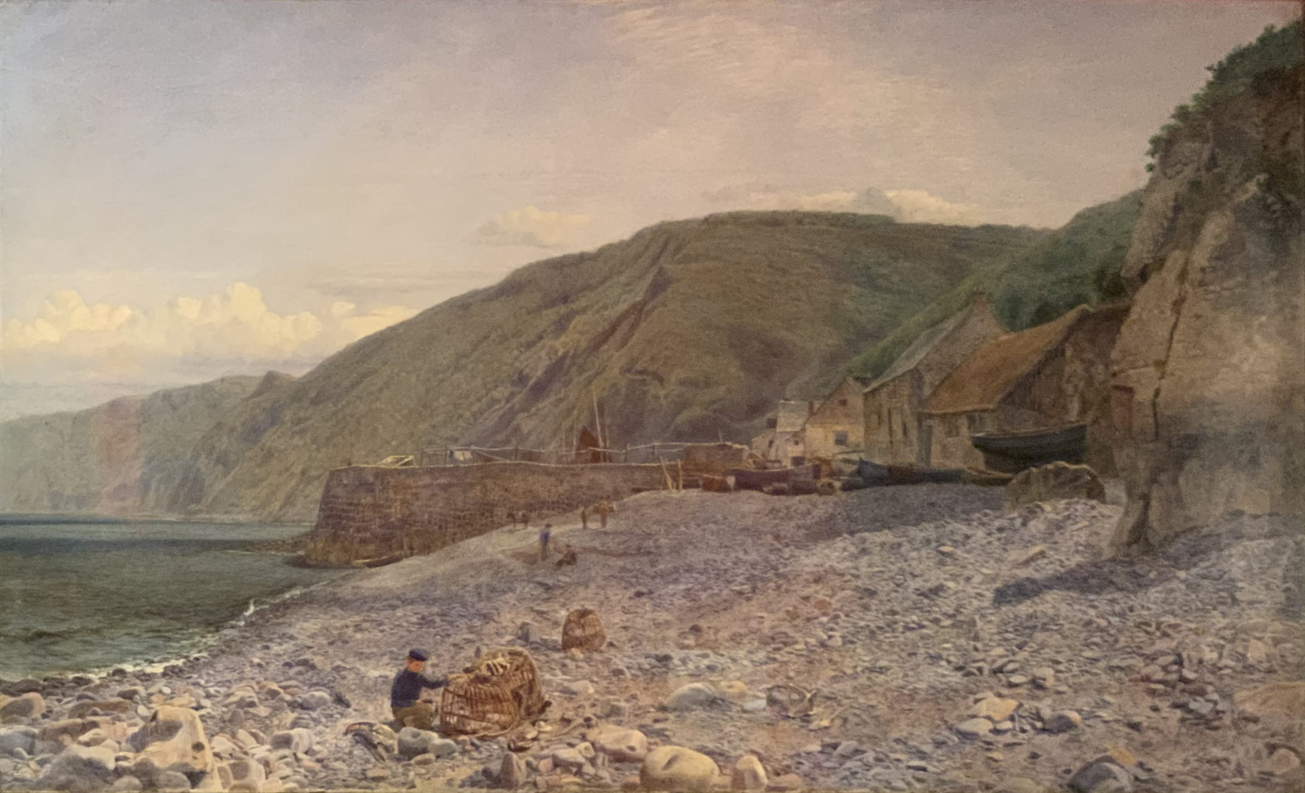 Among the Shingle at Clovelly