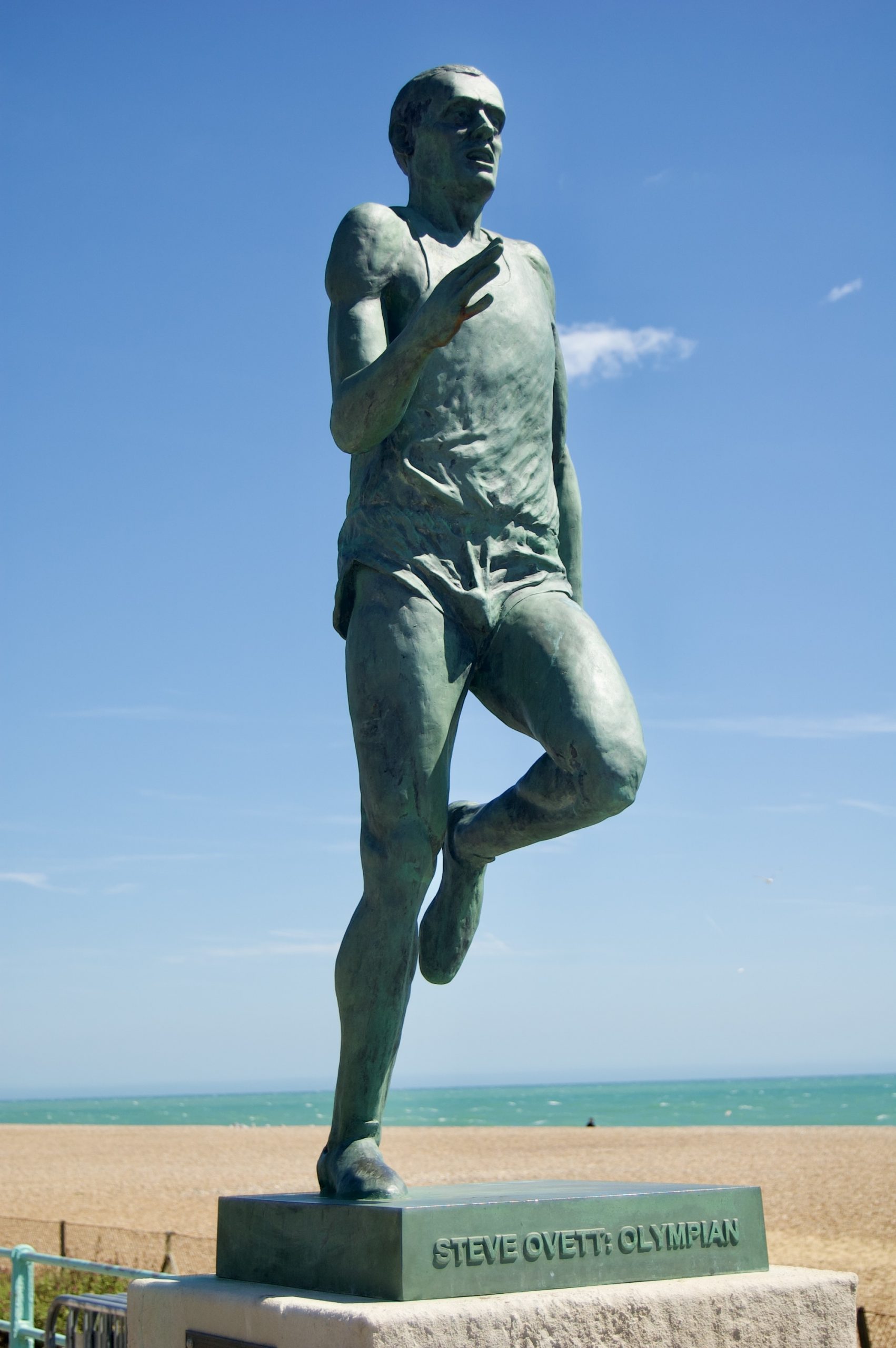 Statue of Steve Ovett