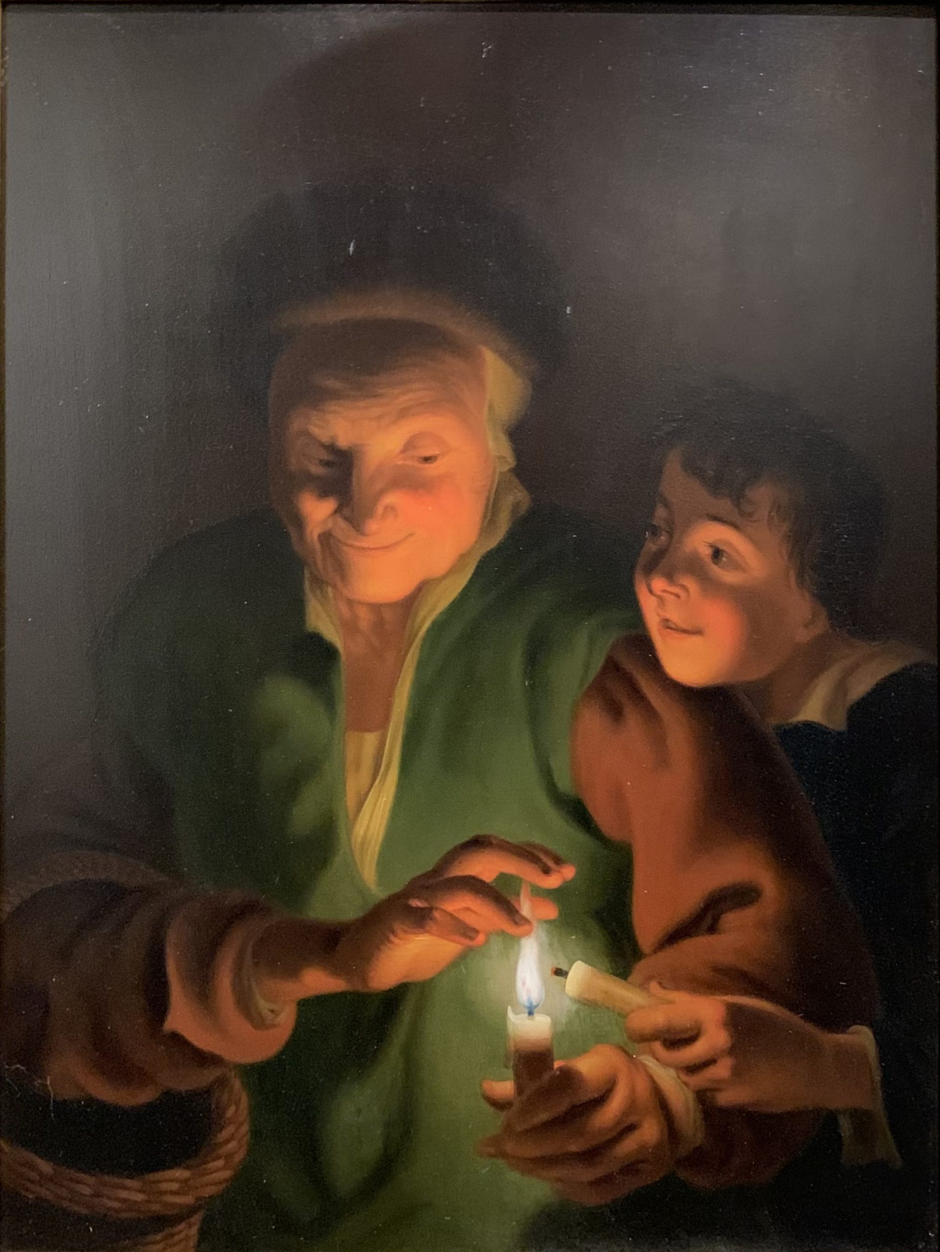 Candlelight Scene (copy after Peter Paul Rubens)