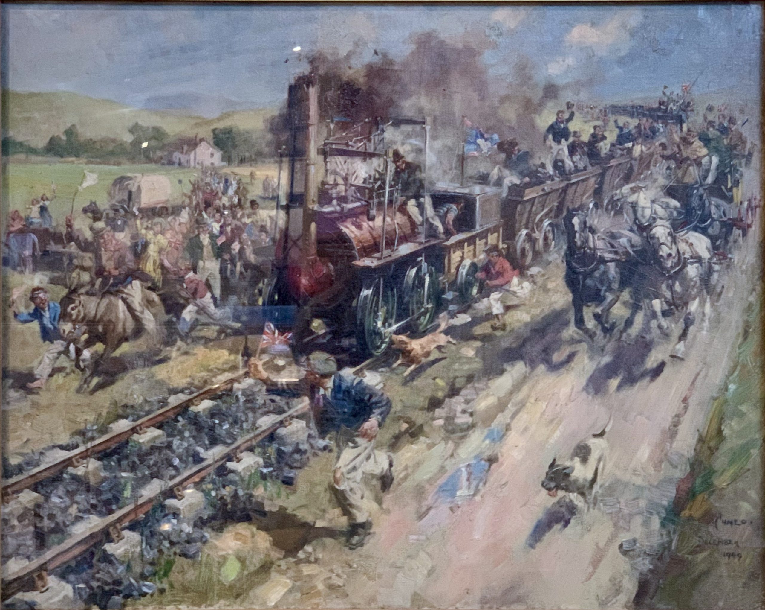Opening of the Stockton and Darlington Railway 1825