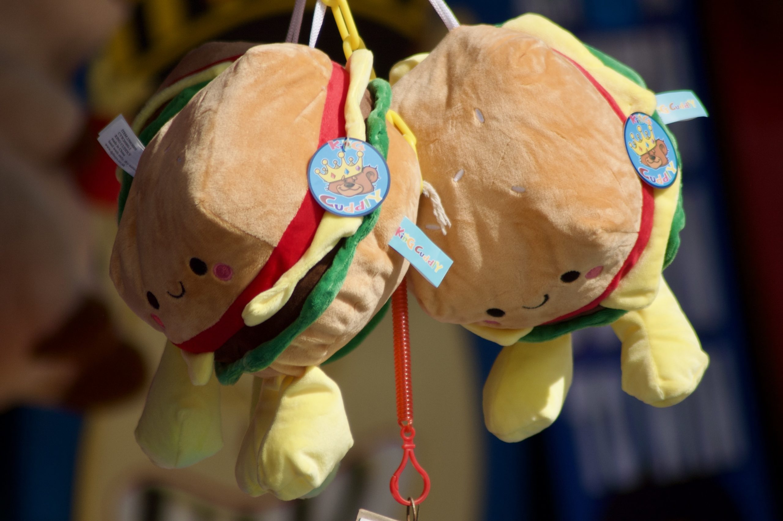 Burger Plushies